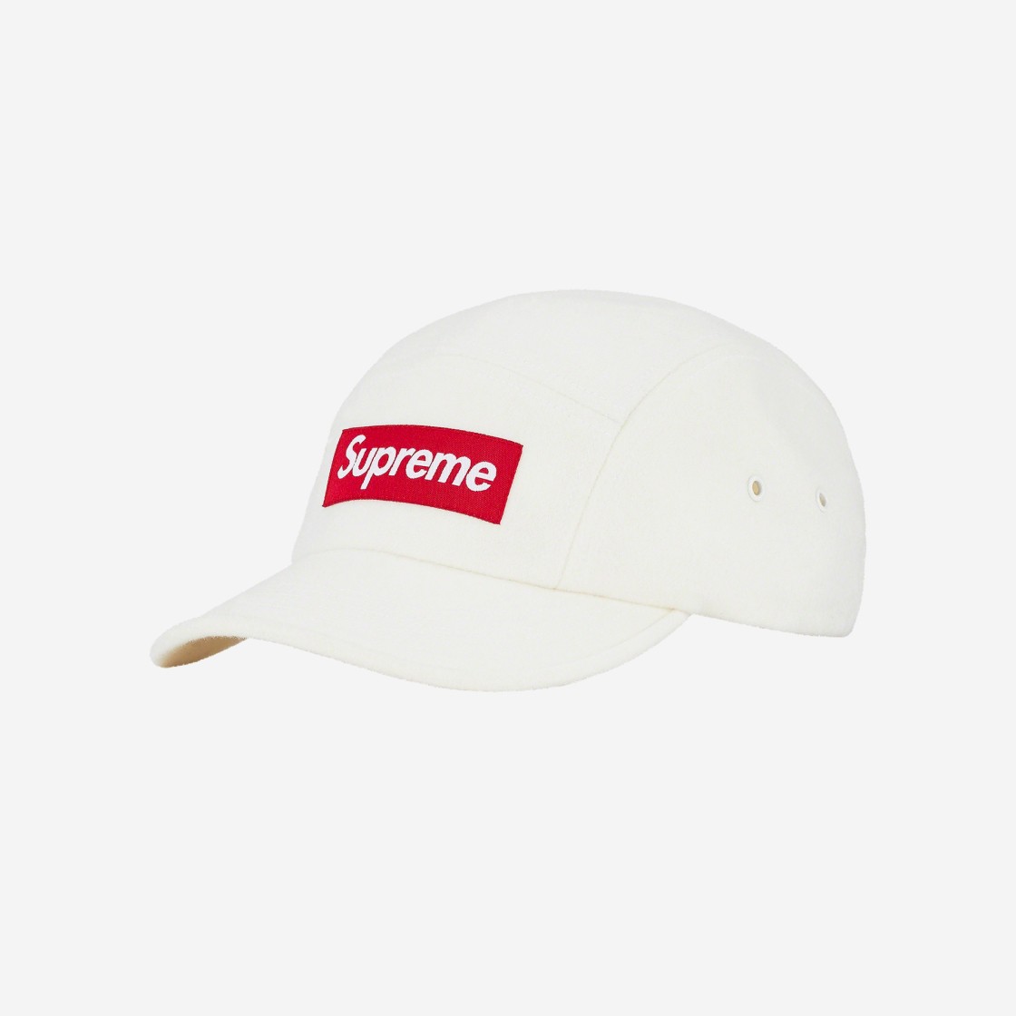 Supreme Wool Camp Cap White - 21FW 상세 이미지 1