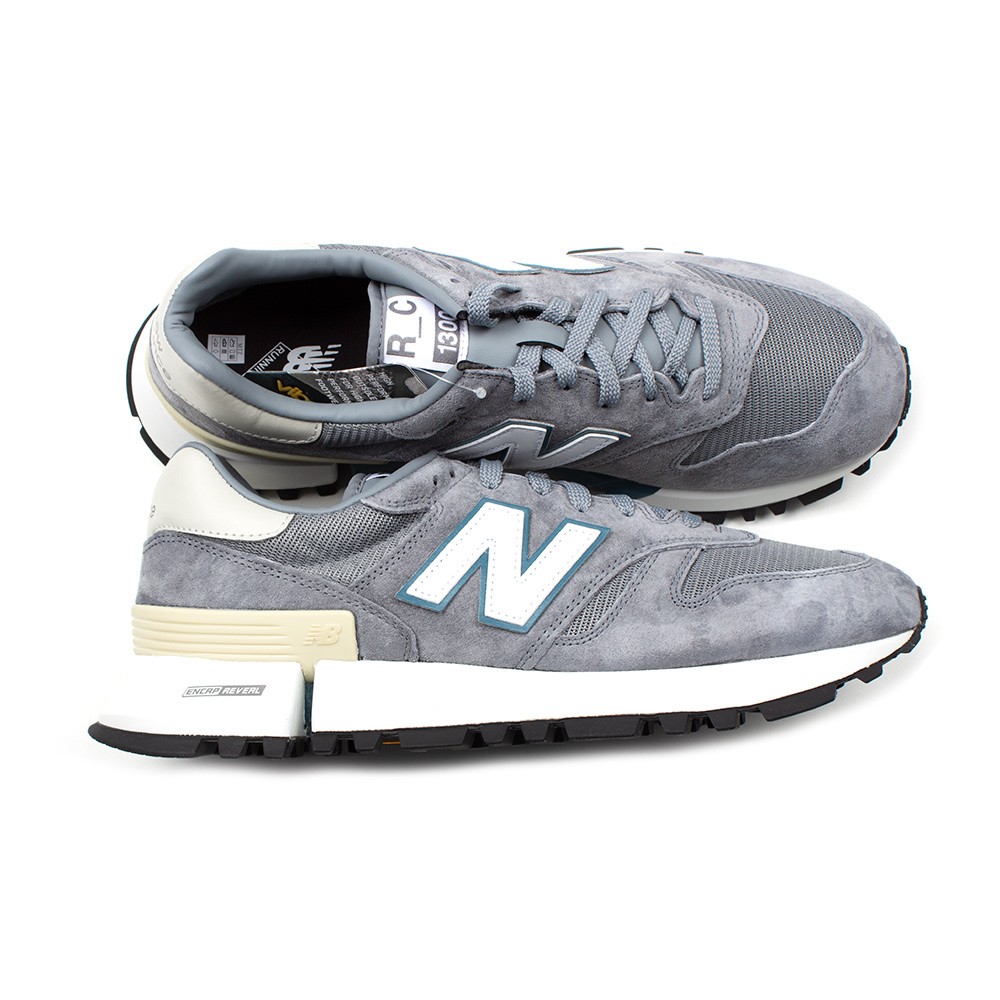 New Balance x Tokyo Design Studio R_C 1300 Grey Teal 착용 스타일 - 3