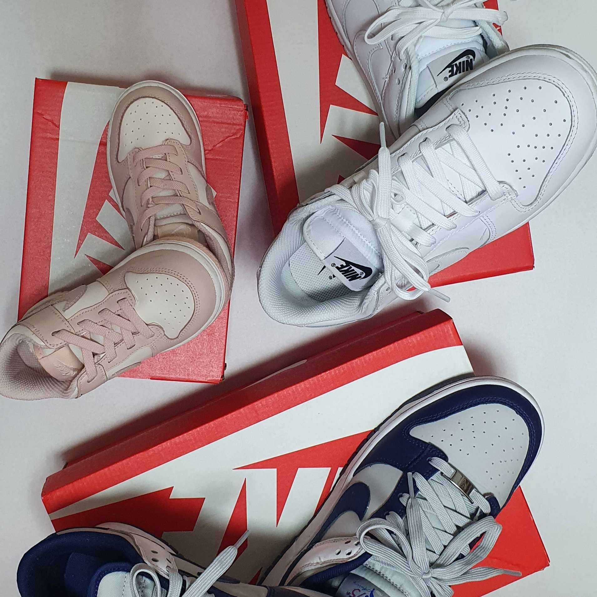 (TD) Nike Dunk Low Orange Pearl, Nike x NBA Dunk Low Retro EMB Nets 착용 스타일