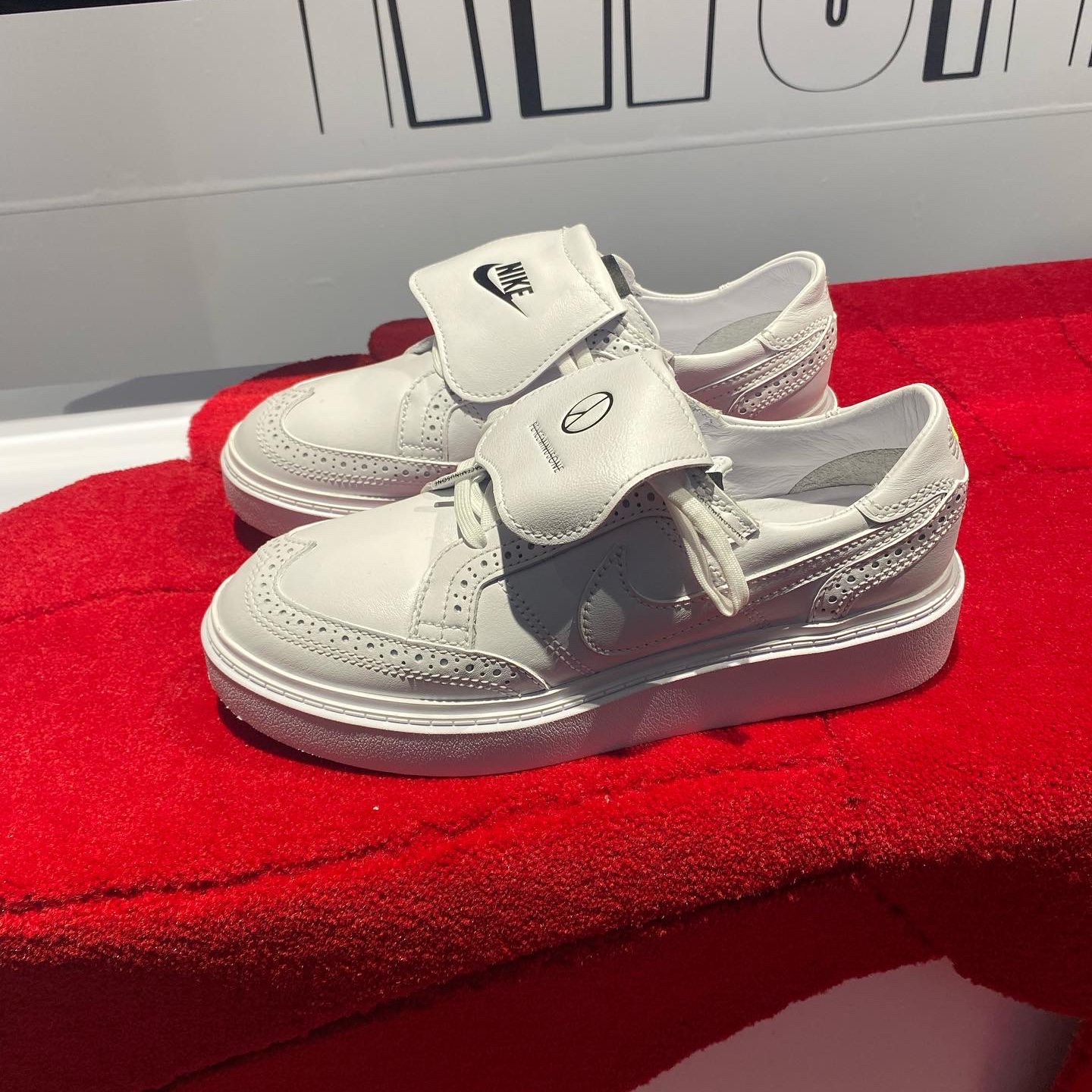 Nike x Peaceminusone Kwondo1 White 착용 스타일 - 3