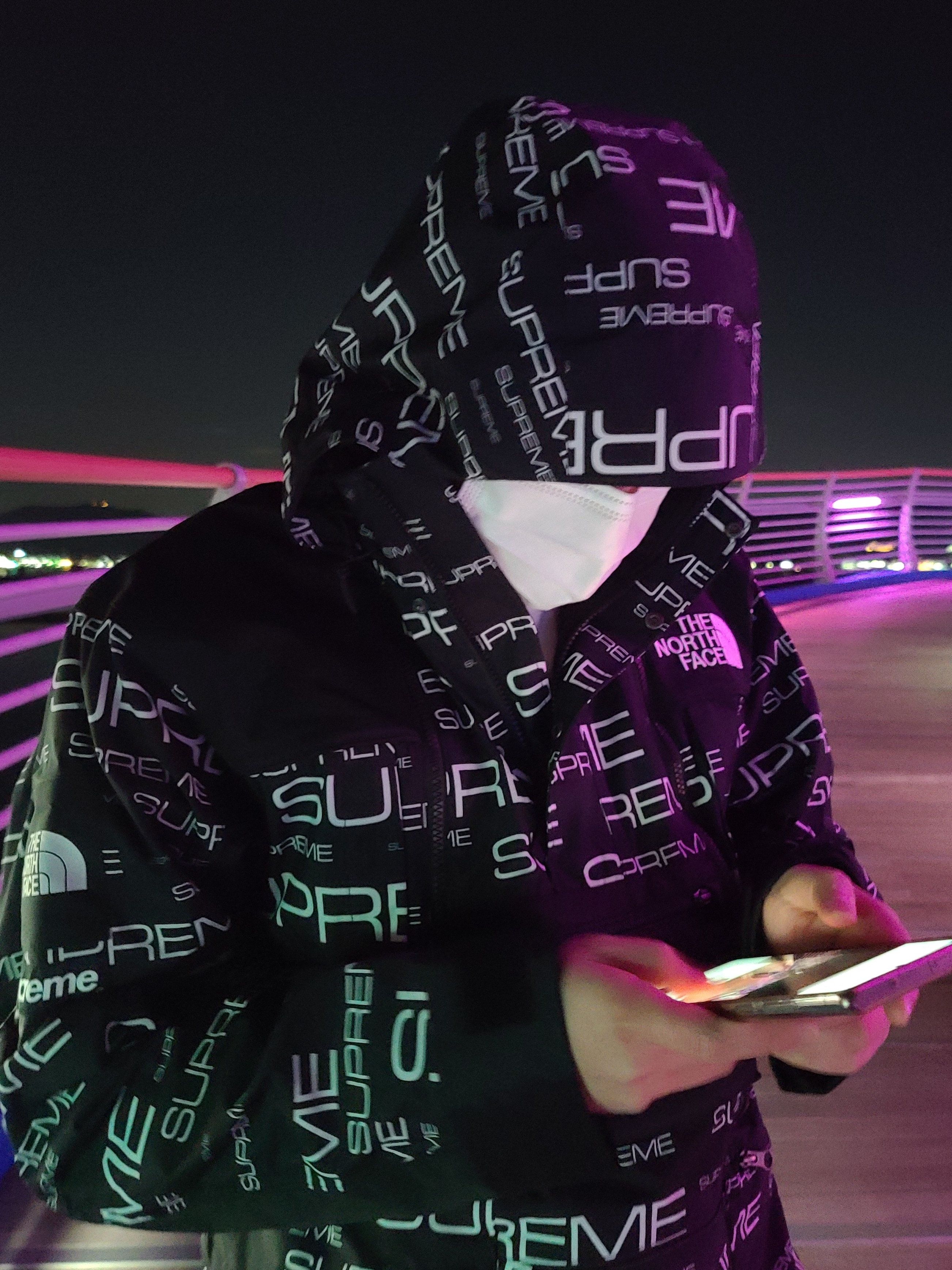Supreme x The North Face Steep Tech Apogee Jacket Black - 21FW, Jordan 1 Retro High Rookie of the Year 착용 스타일 - 2