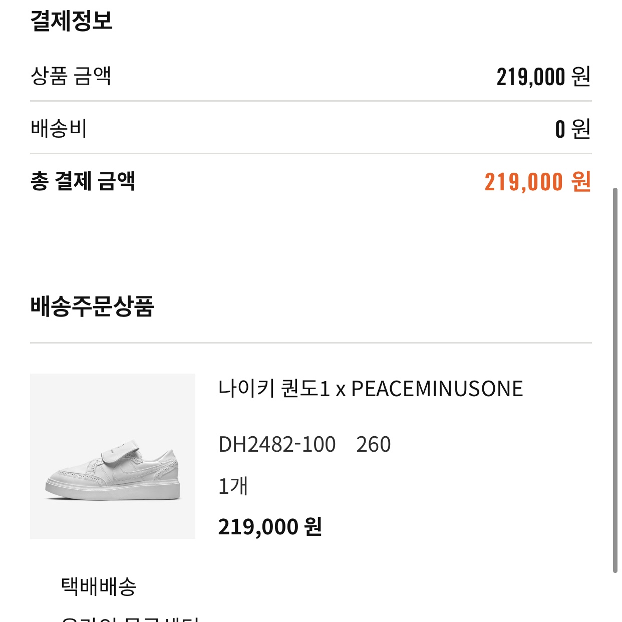 Nike x Peaceminusone Kwondo1 White 착용 스타일