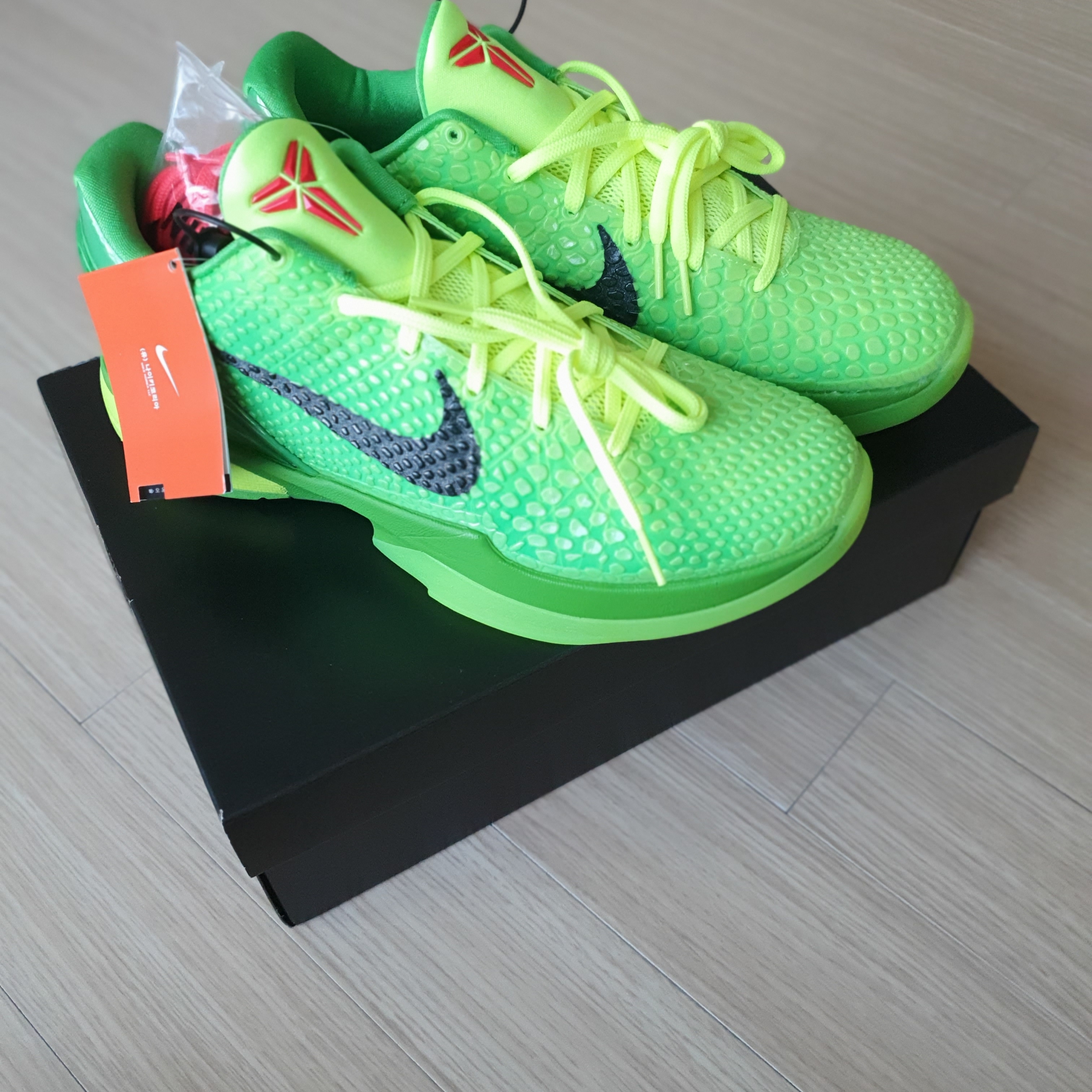 Nike Kobe 6 Protro Green Apple 착용 스타일