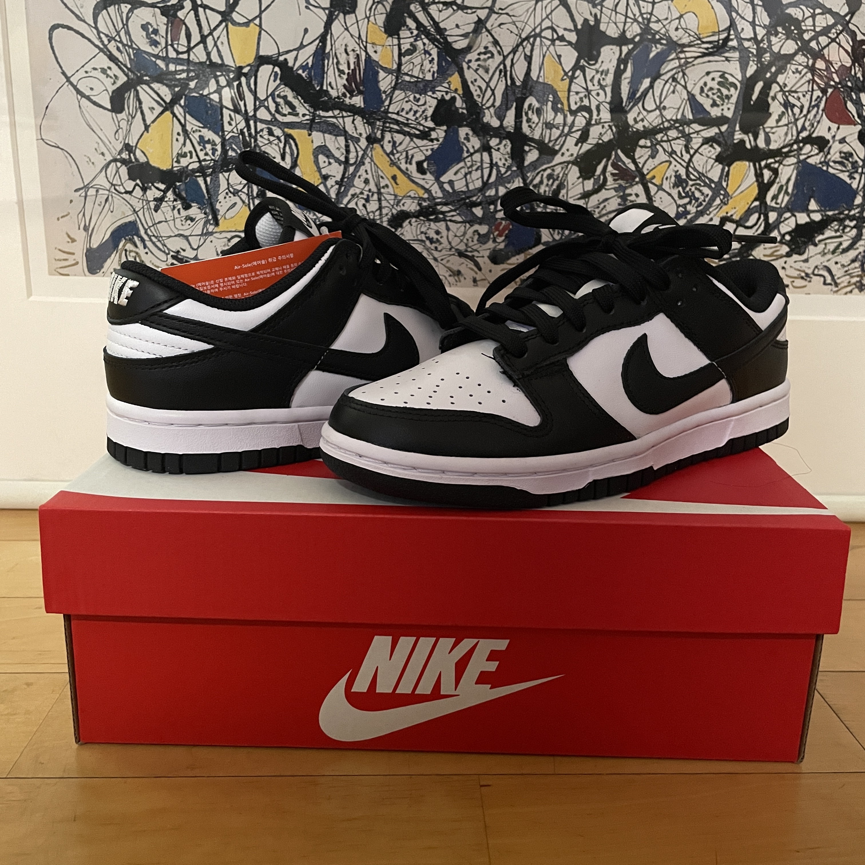 (W) Nike Dunk Low Black 착용 스타일