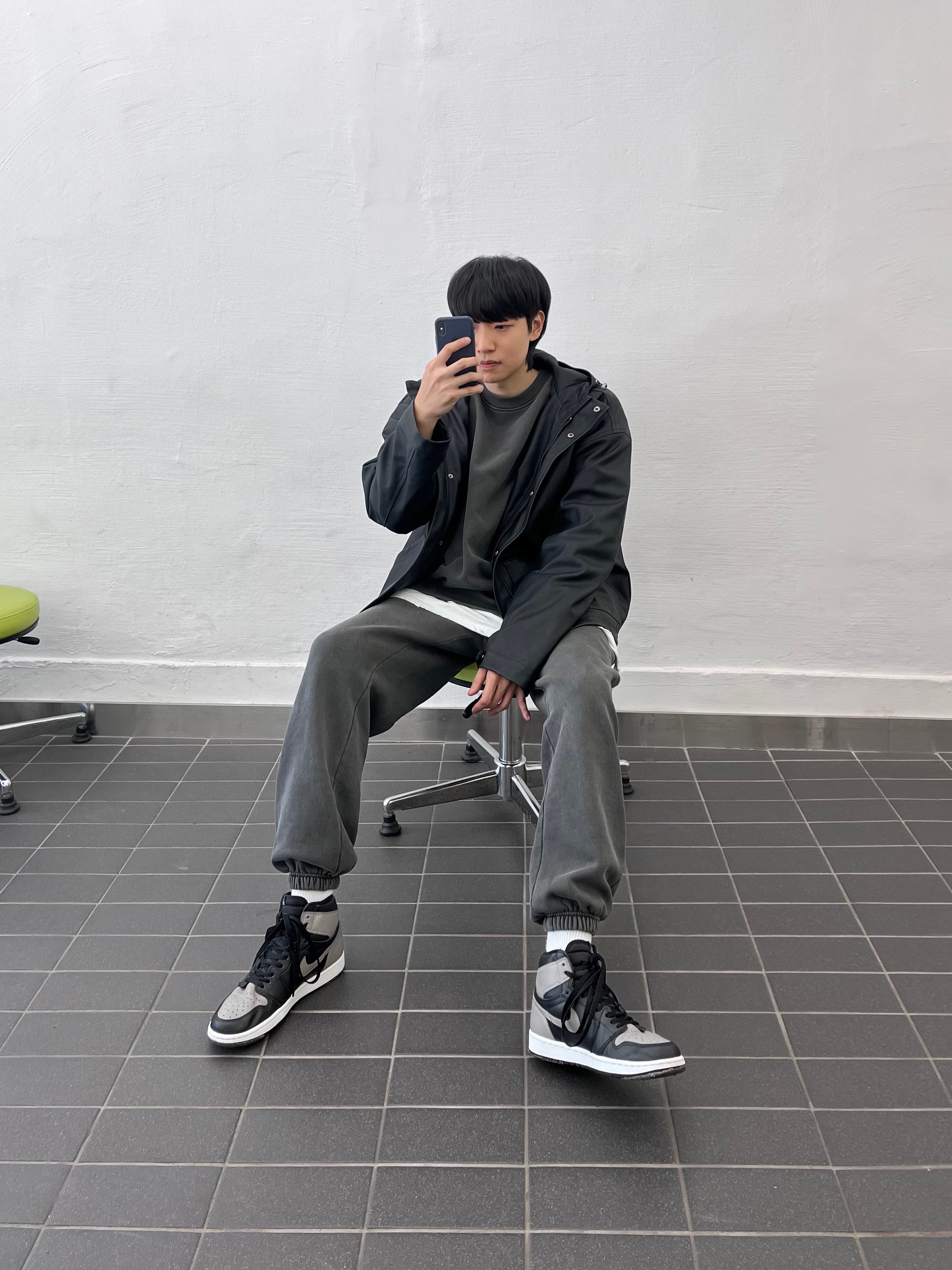 Jordan 1 Retro High OG Shadow 2018 착용 스타일