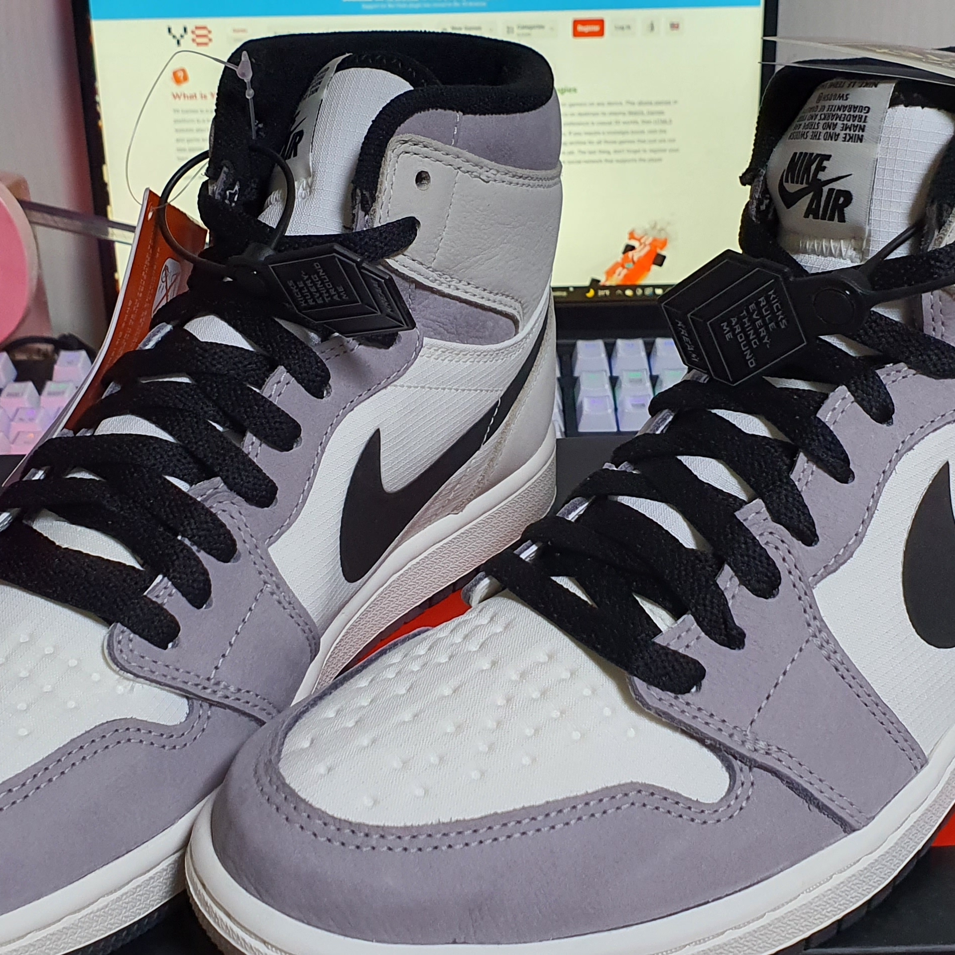 Jordan 1 Element Gore-Tex Sail 착용 스타일 - 2
