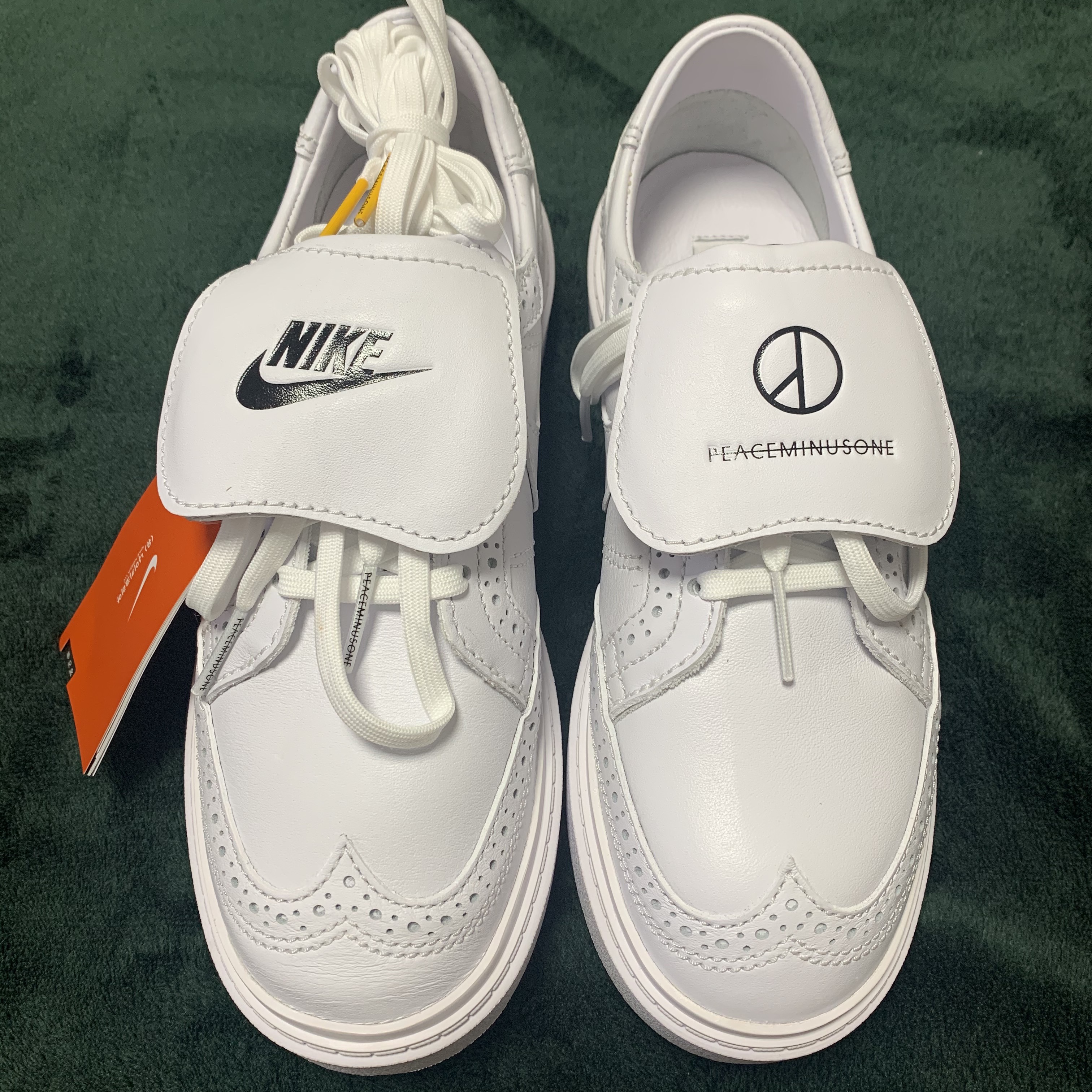 Nike x Peaceminusone Kwondo1 White 착용 스타일 - 2