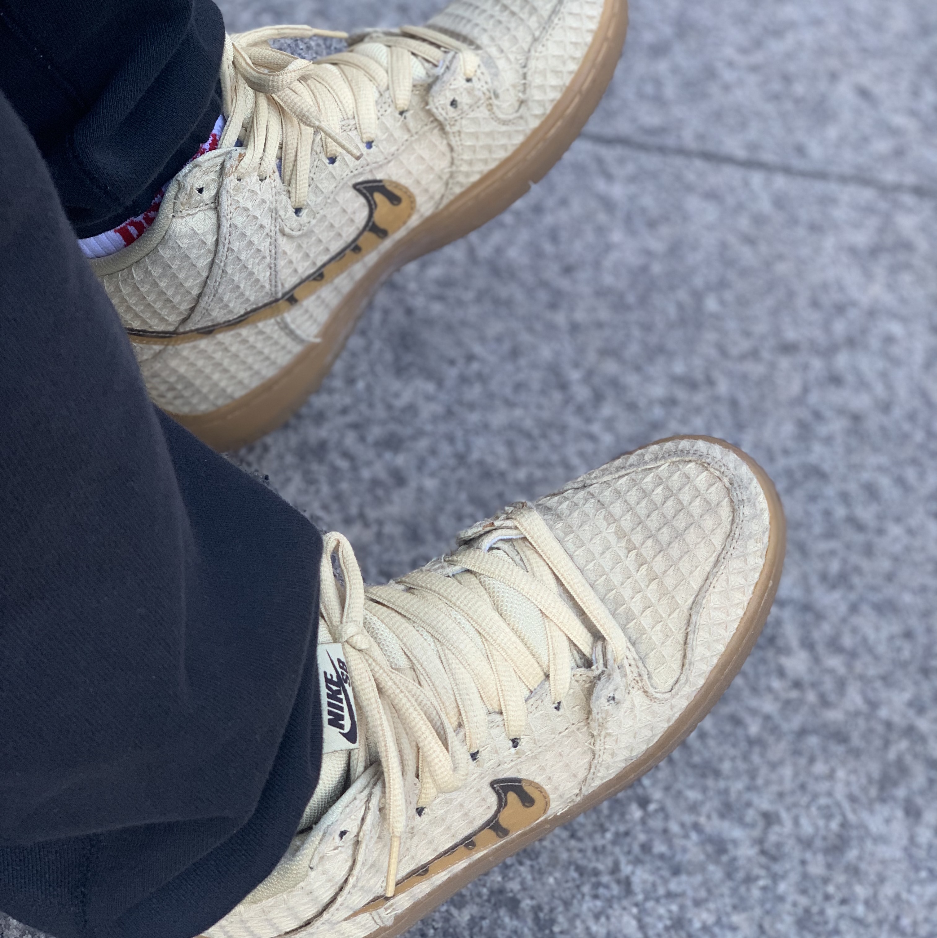 Nike Dunk SB High Waffle 착용 스타일 - 3