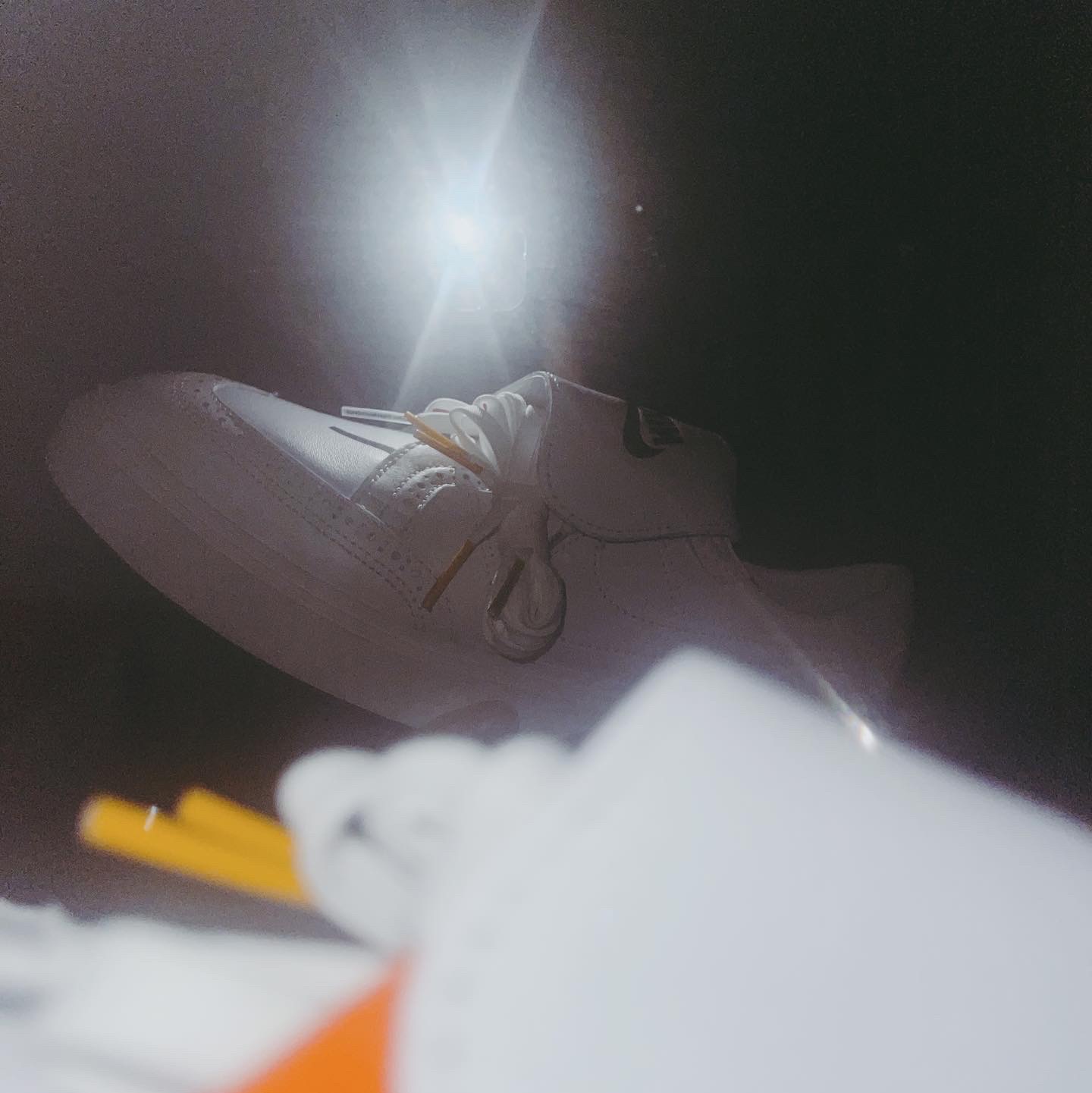 Nike x Peaceminusone Kwondo1 White 착용 스타일 - 1