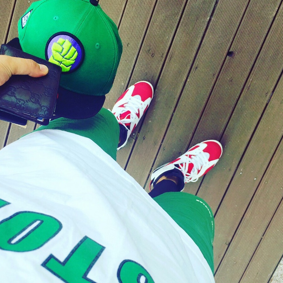 Jordan 6 Retro Carmine 2021 착용 스타일