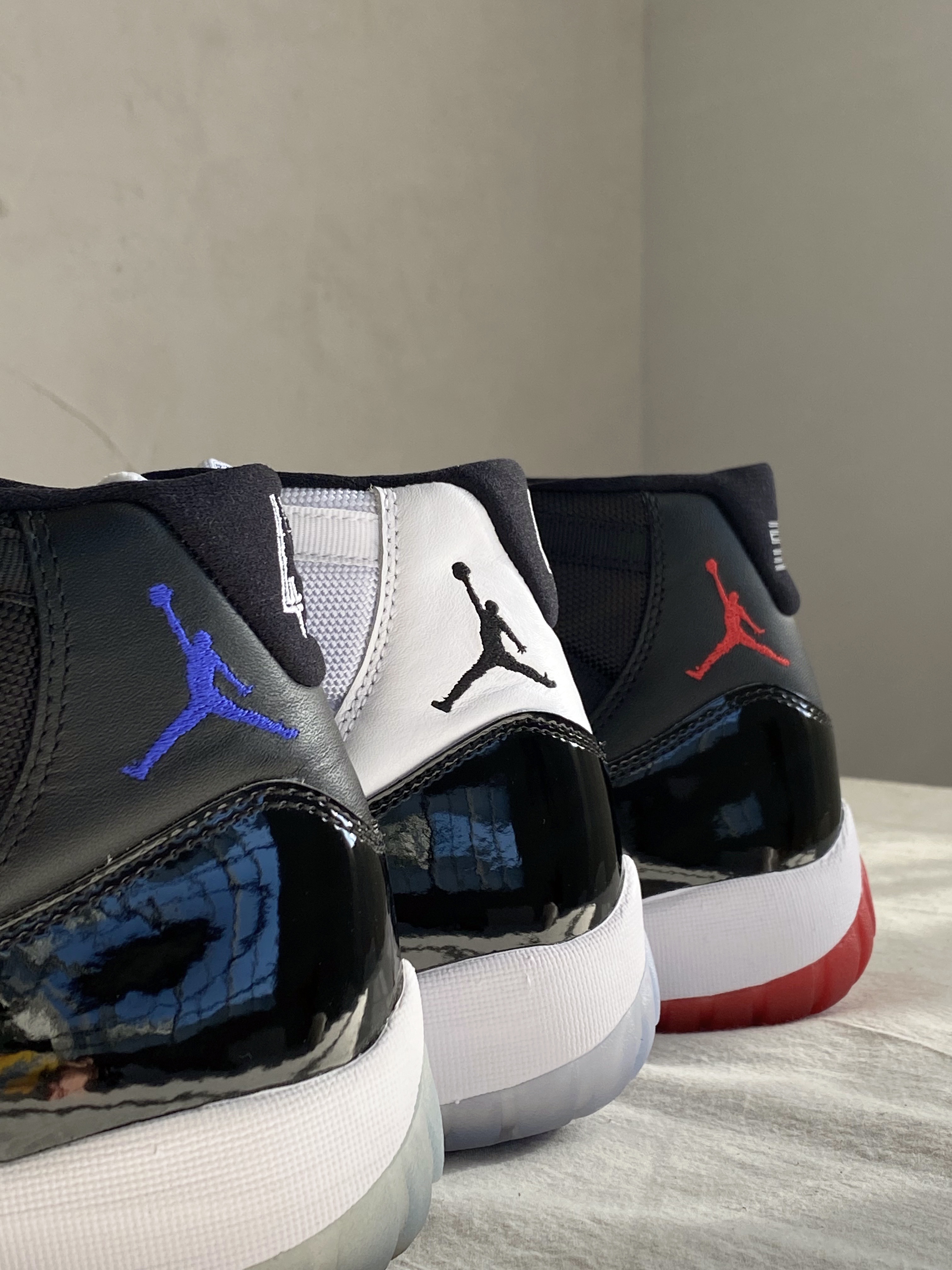 Jordan 11 Retro Bred 2019, Jordan 11 Retro Space Jam 2016 착용 스타일 - 2