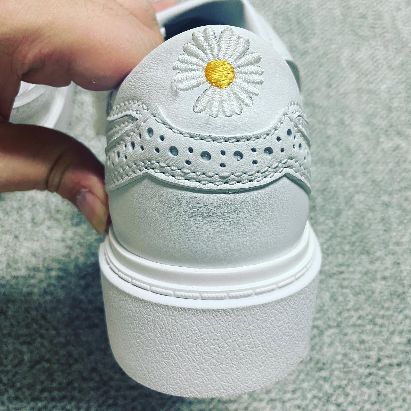 Nike x Peaceminusone Kwondo1 White 착용 스타일 - 3