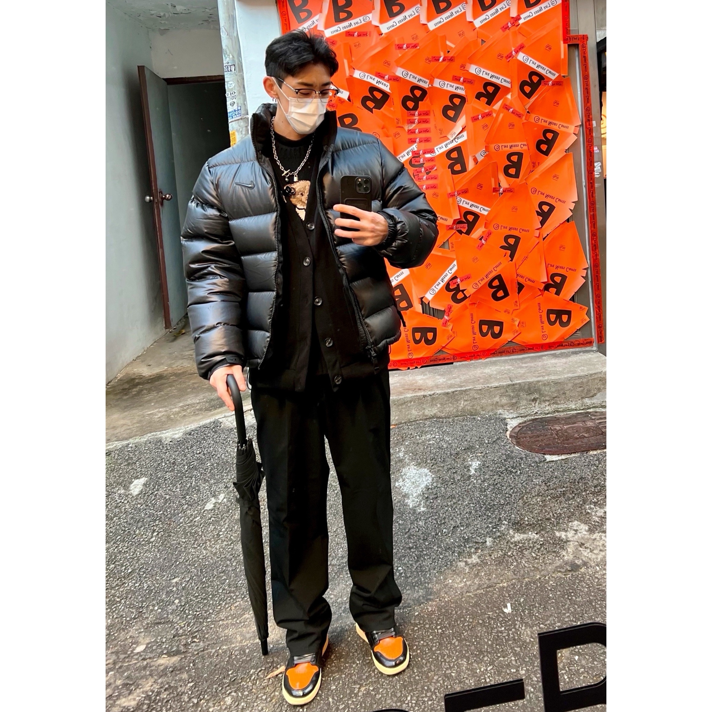 Jordan 1 Retro High Shattered Backboard 3.0, Nike x Drake Nocta Puffer Jacket Black - Asia 착용 스타일