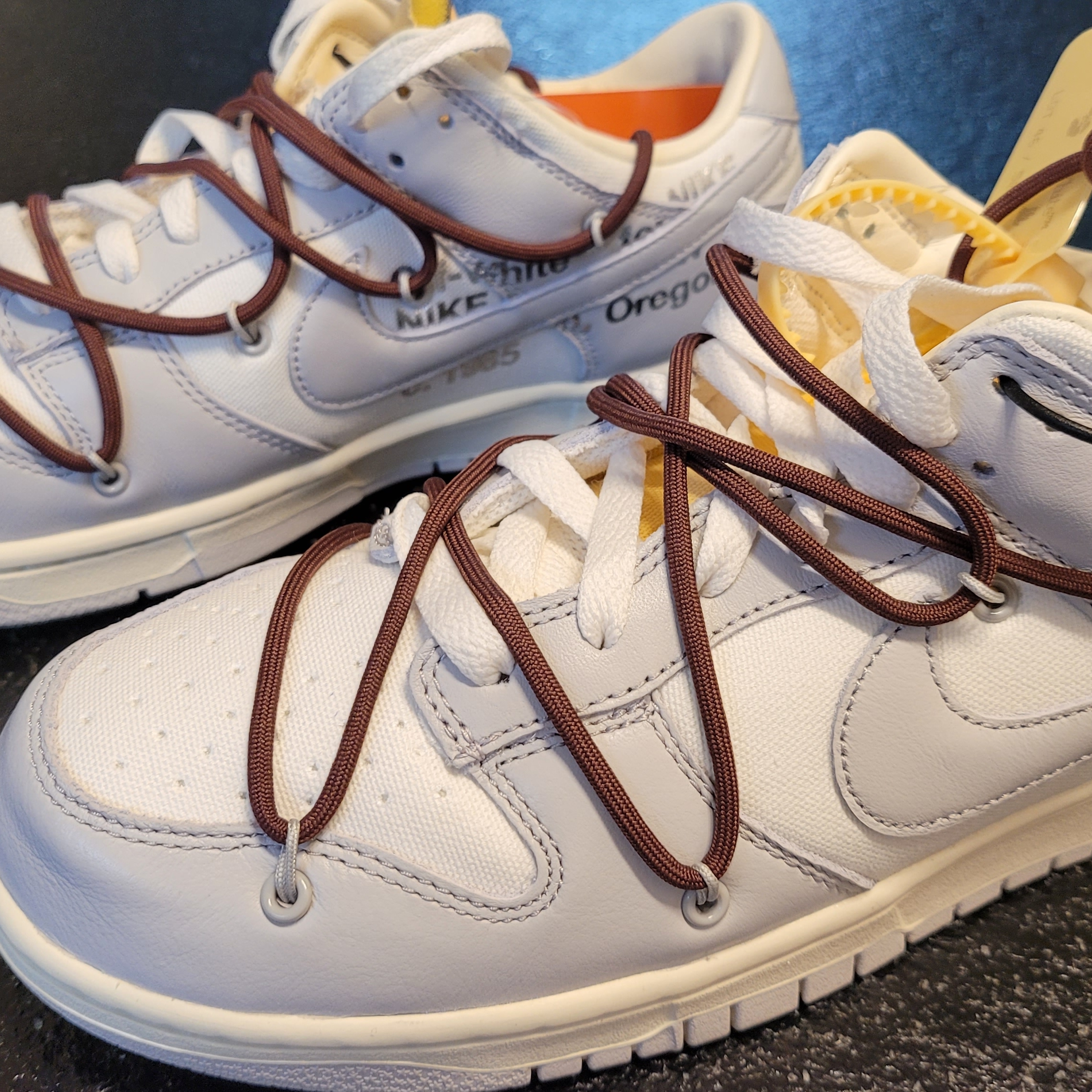 Nike x Off-White Dunk Low The 50 - Lot 46 착용 스타일 - 5