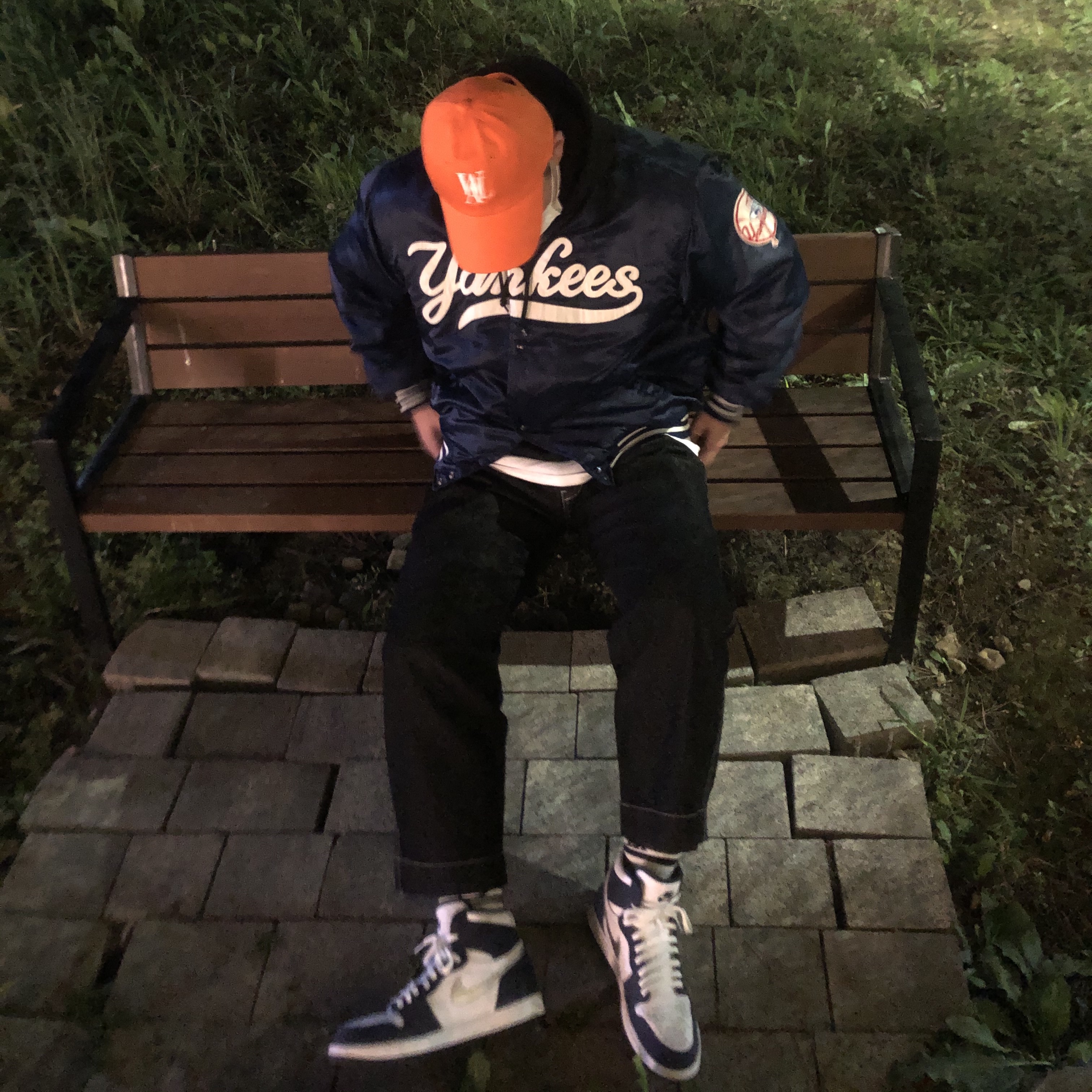 Jordan 1 Retro High OG CO.JP Midnight Navy 착용 스타일