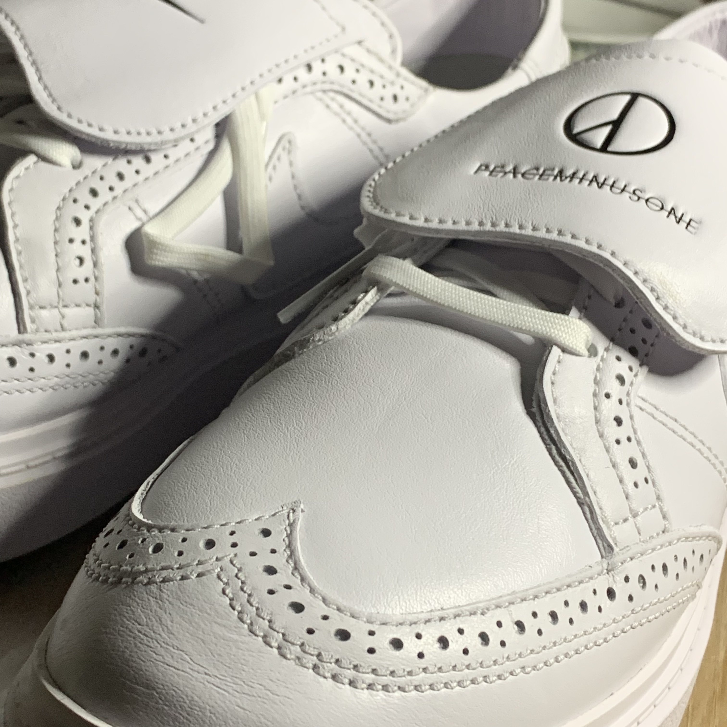 Nike x Peaceminusone Kwondo1 White 착용 스타일