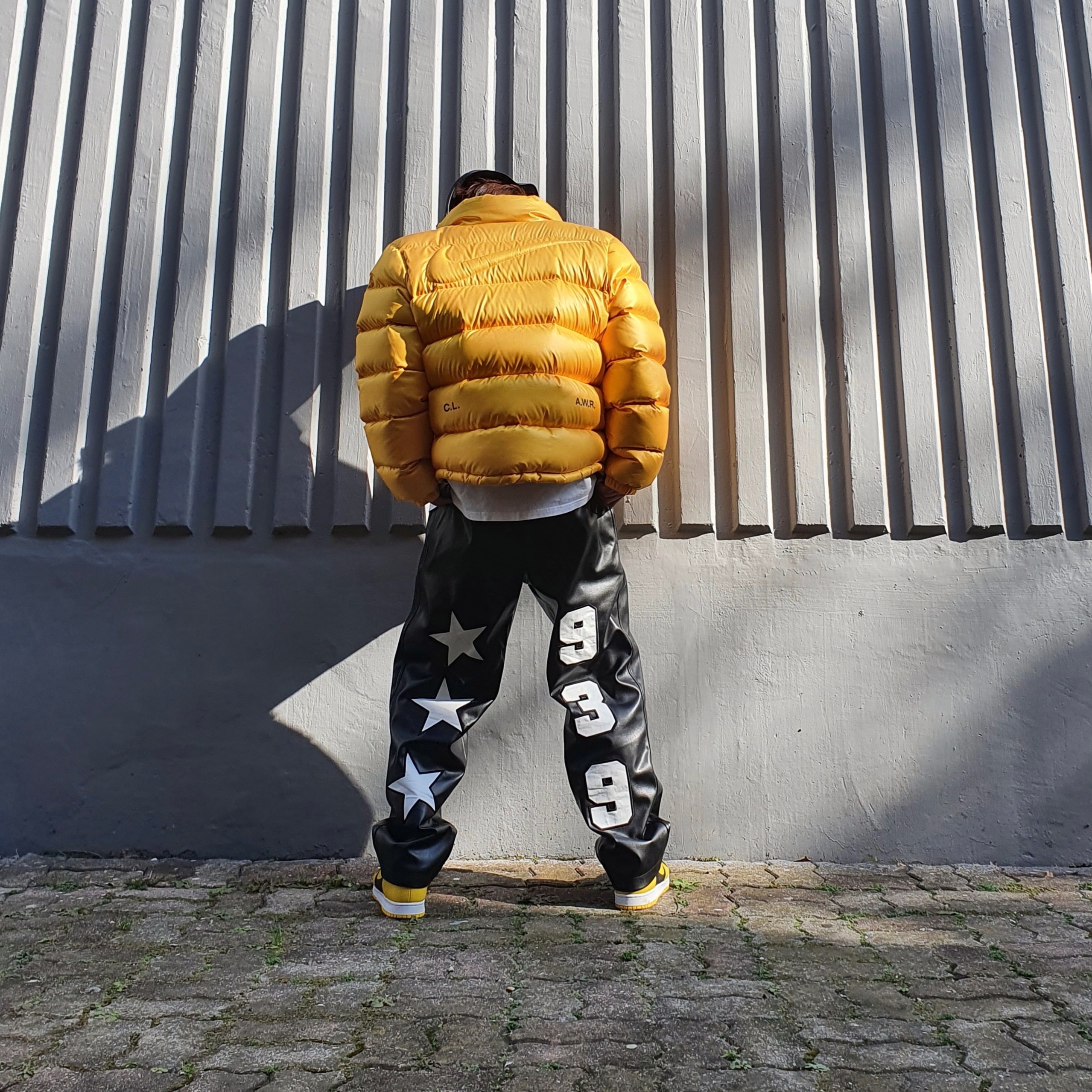 Nike x Drake Nocta Puffer Jacket University Gold - US/EU, Nike Dunk High SP Varsity Maize 착용 스타일