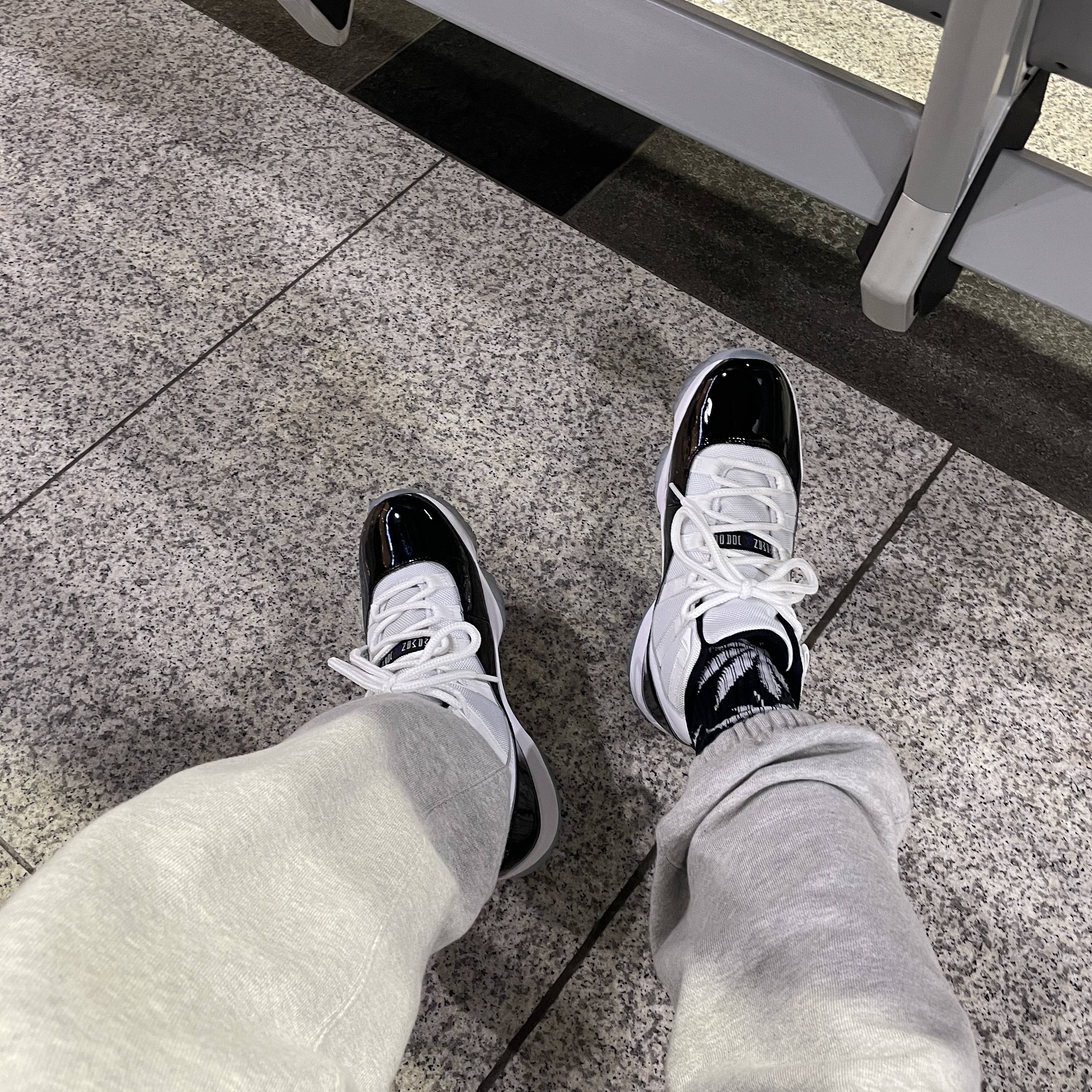 Jordan 11 Retro Concord 2018 착용 스타일