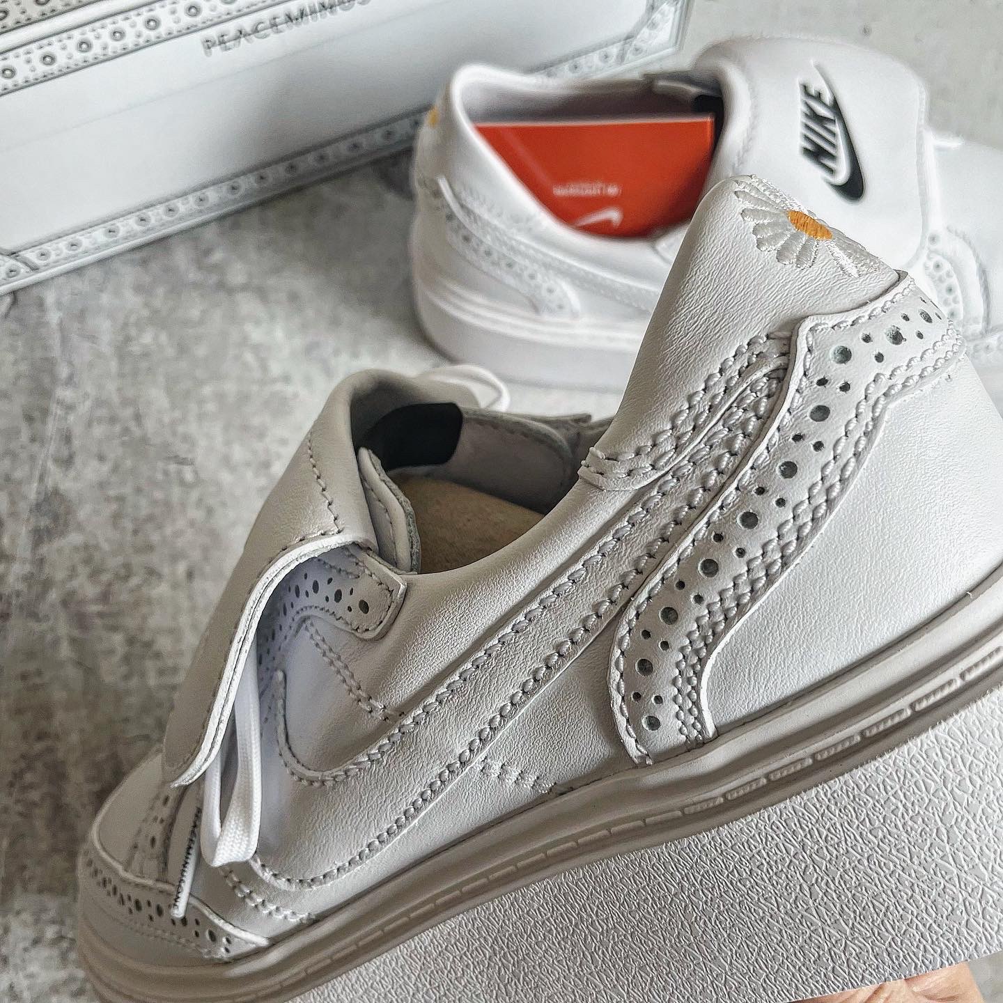 Nike x Peaceminusone Kwondo1 White 착용 스타일 - 2