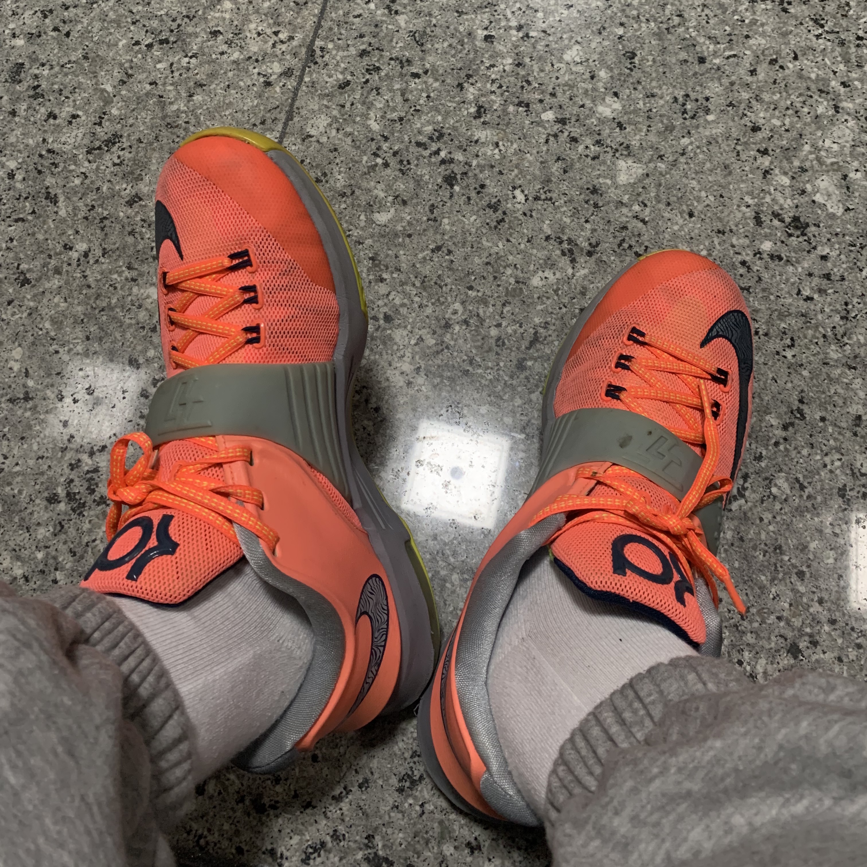 Nike KD 7 35,000 Degrees 착용 스타일