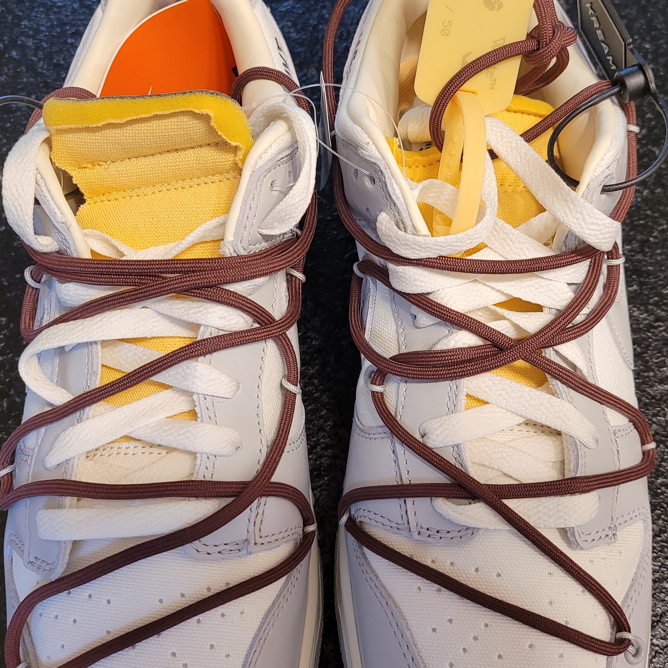 Nike x Off-White Dunk Low The 50 - Lot 46 착용 스타일 - 4