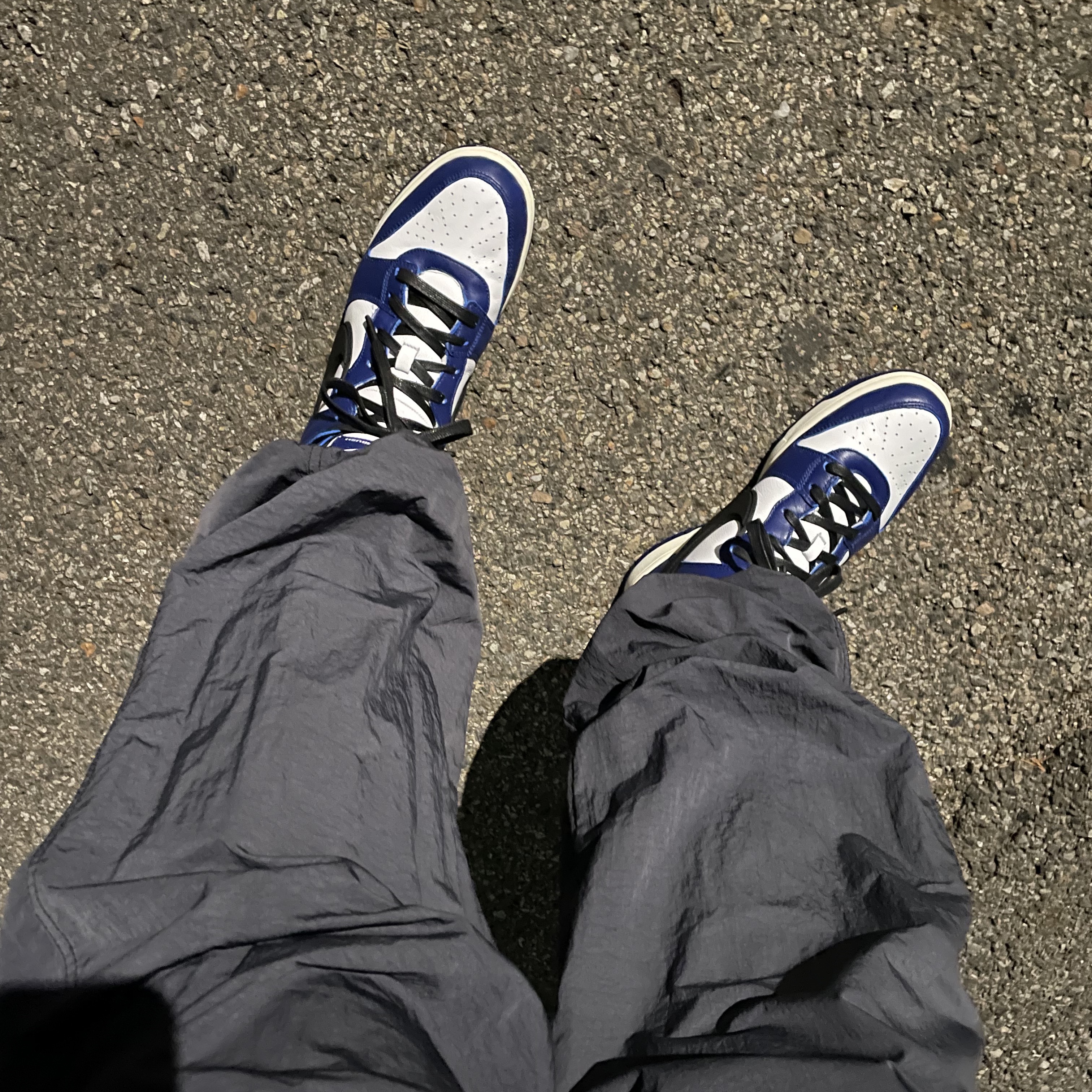 Nike x Ambush Dunk High Deep Royal Blue 착용 스타일