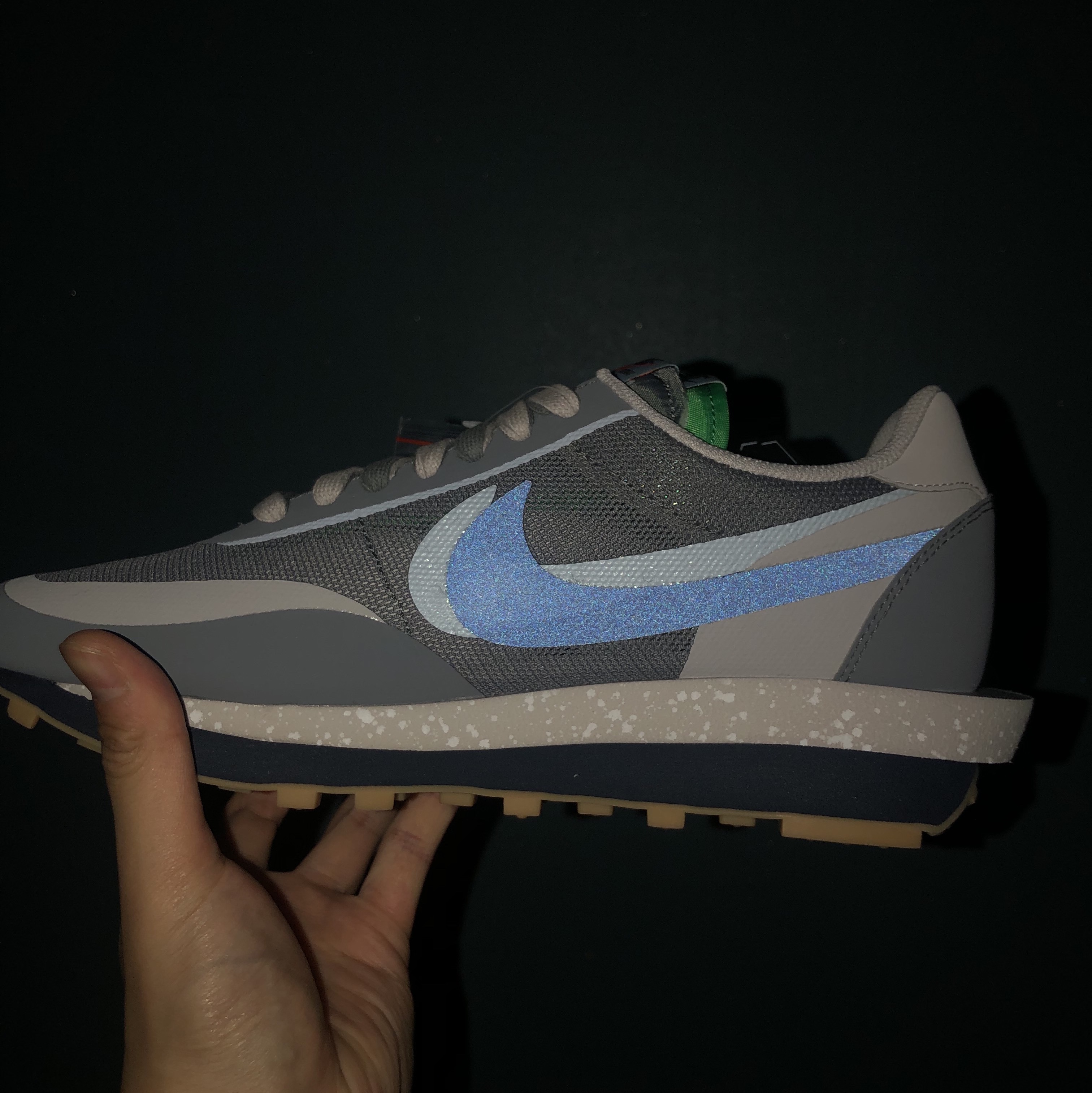 Nike x Sacai x Clot LDWaffle Cool Grey 착용 스타일
