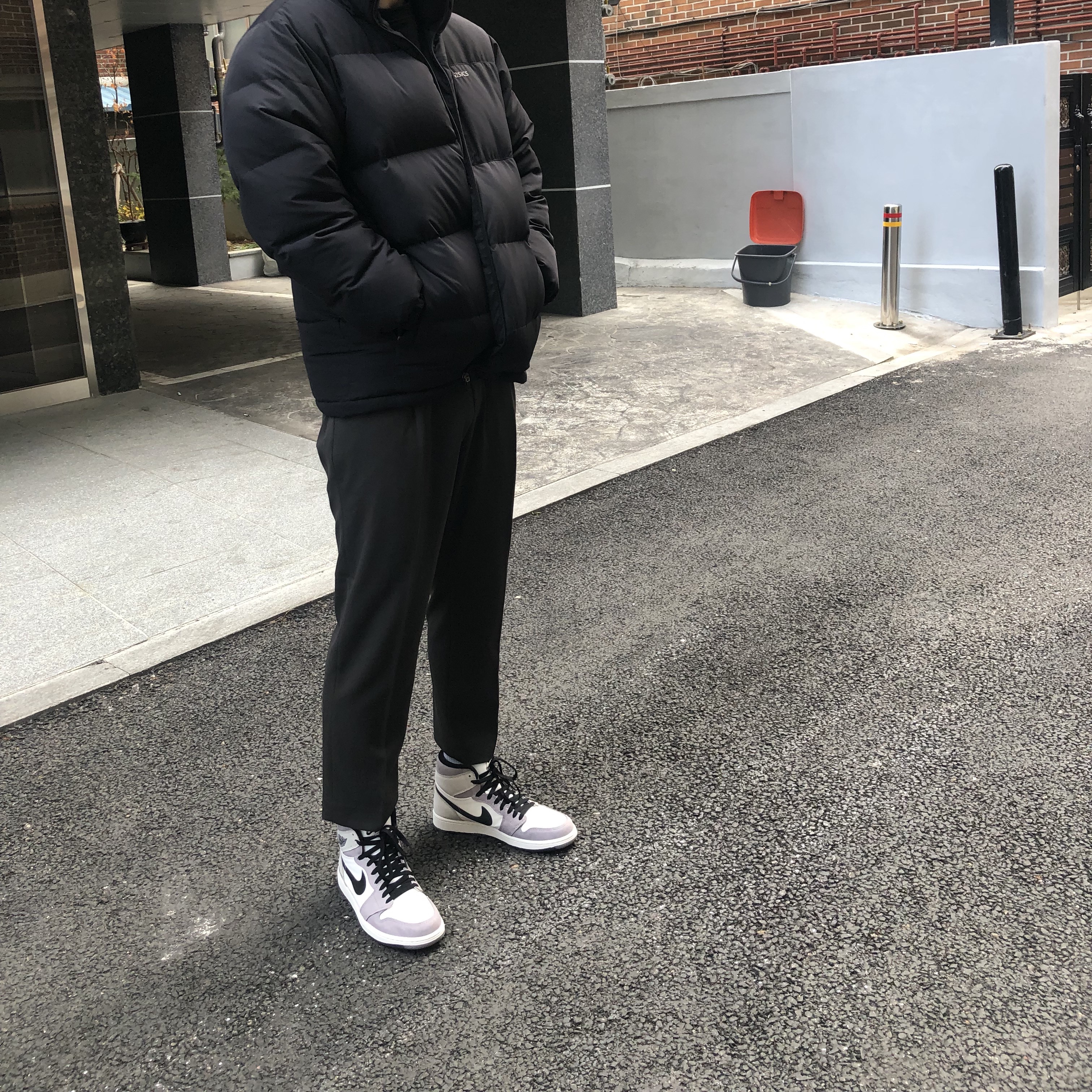 Jordan 1 Element Gore-Tex Sail 착용 스타일