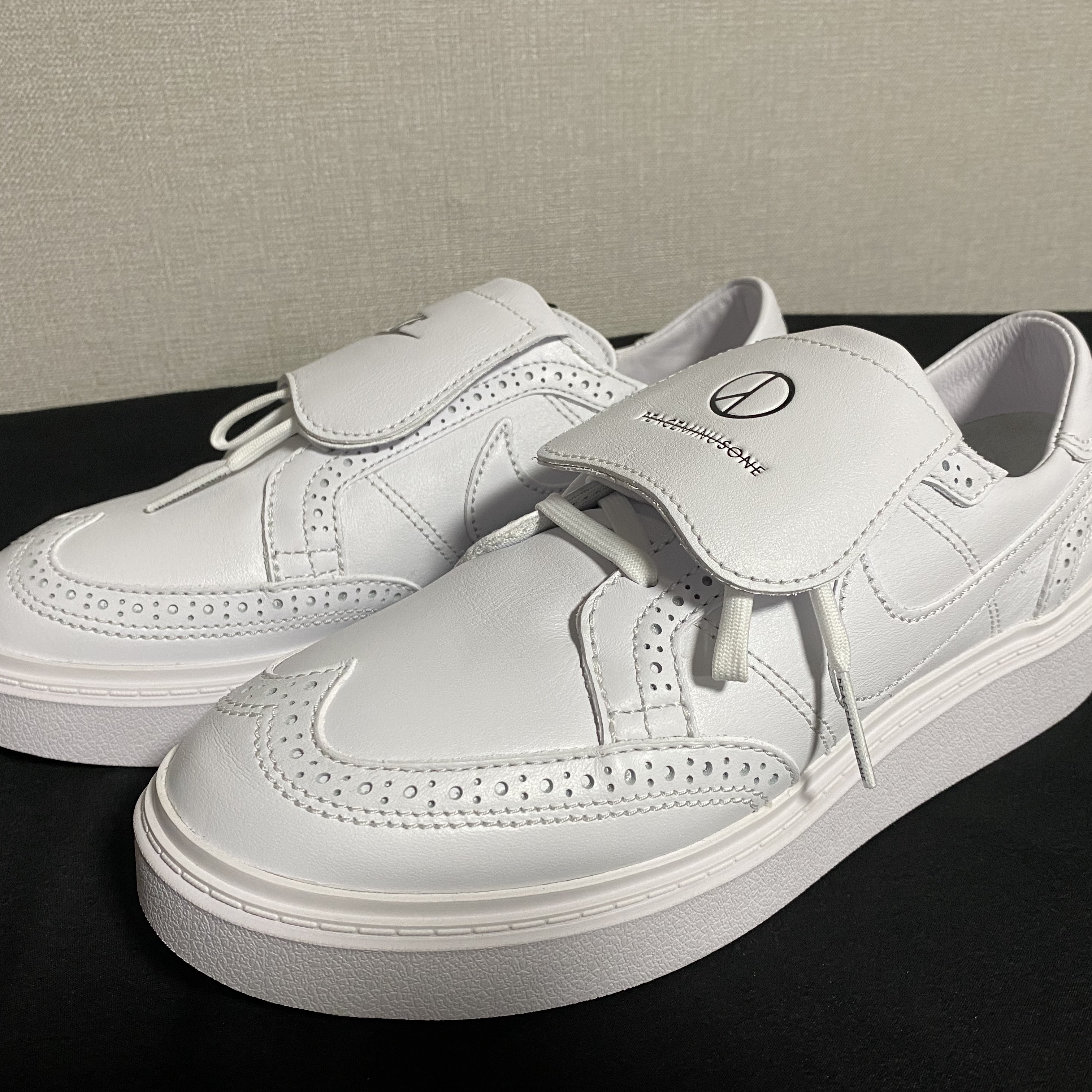 Nike x Peaceminusone Kwondo1 White 착용 스타일 - 1