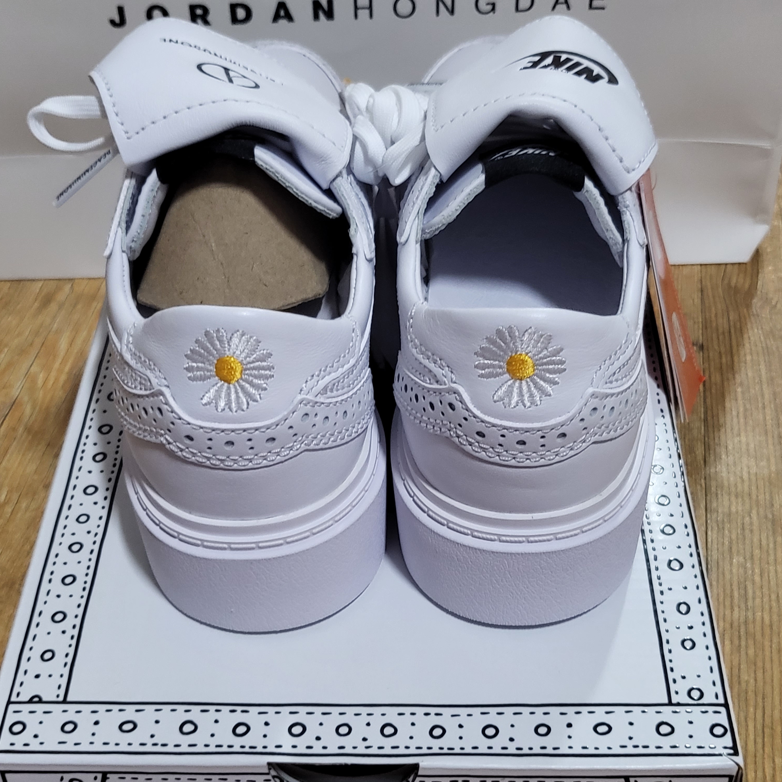 Nike x Peaceminusone Kwondo1 White 착용 스타일 - 3