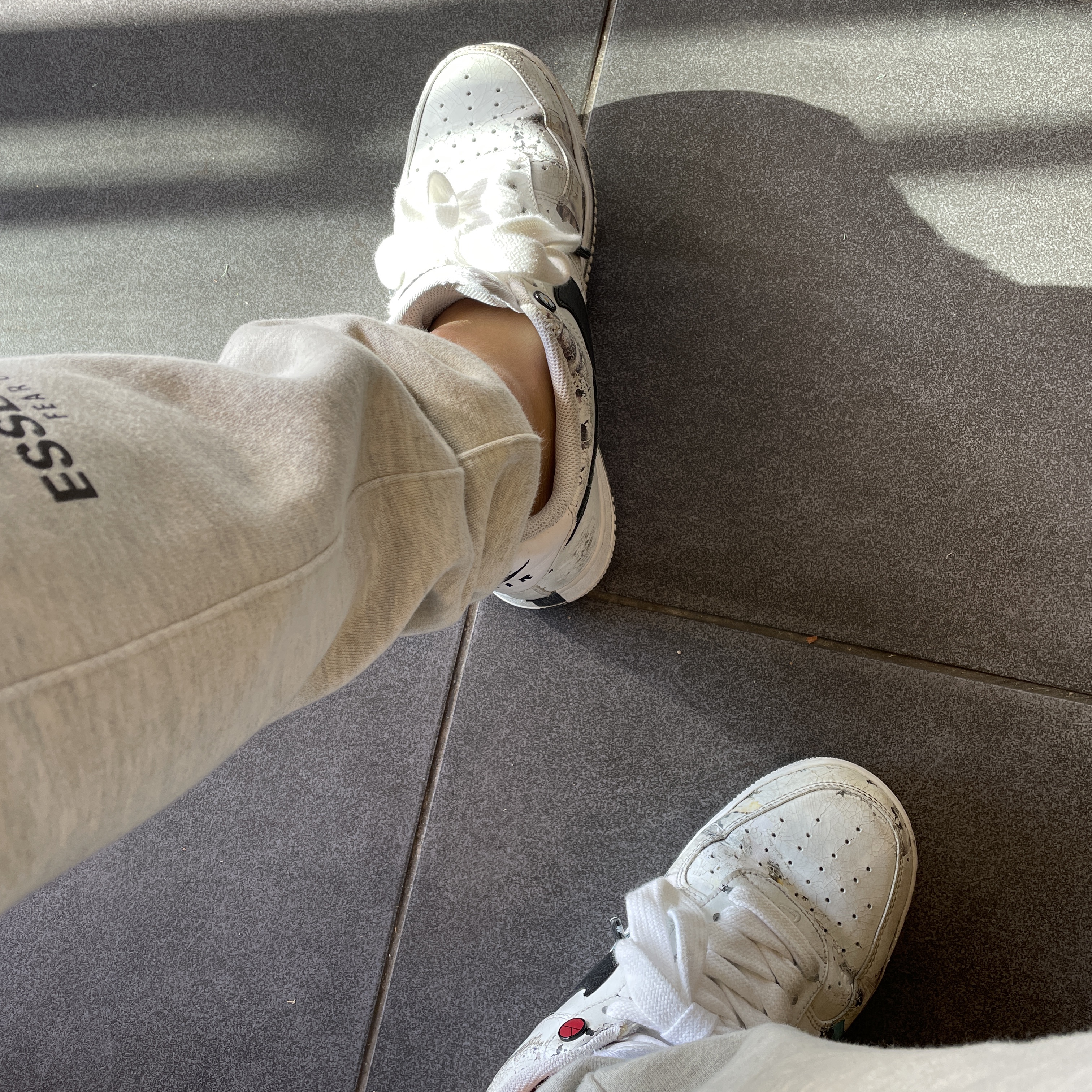 Nike x Peaceminusone Air Force 1 Low Para-Noise 2.0 착용 스타일