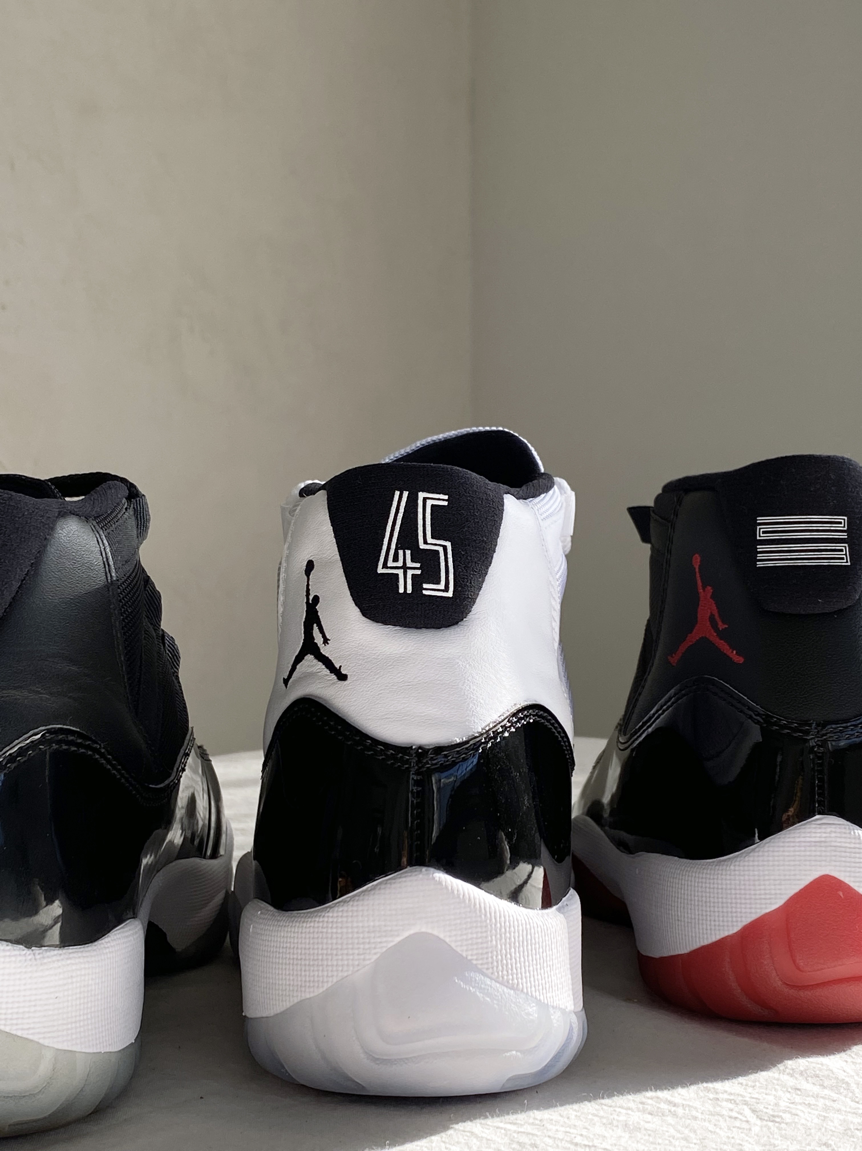 Jordan 11 Retro Bred 2019, Jordan 11 Retro Space Jam 2016 착용 스타일 - 4