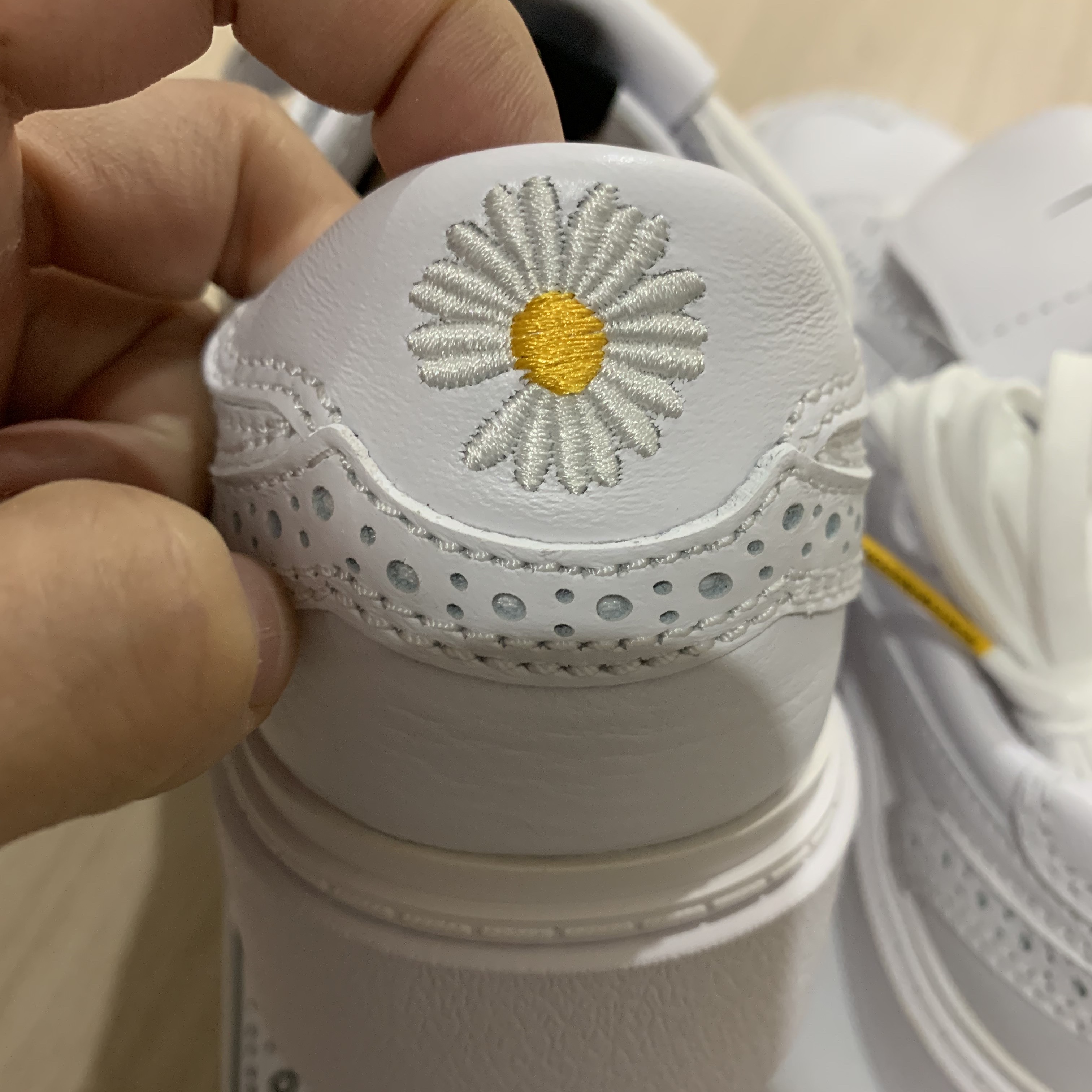 Nike x Peaceminusone Kwondo1 White 착용 스타일 - 3