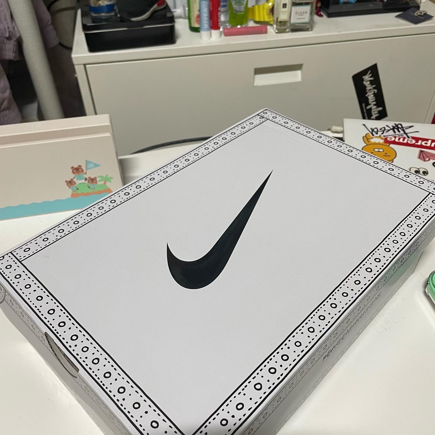 Nike x Peaceminusone Kwondo1 White 착용 스타일 - 3