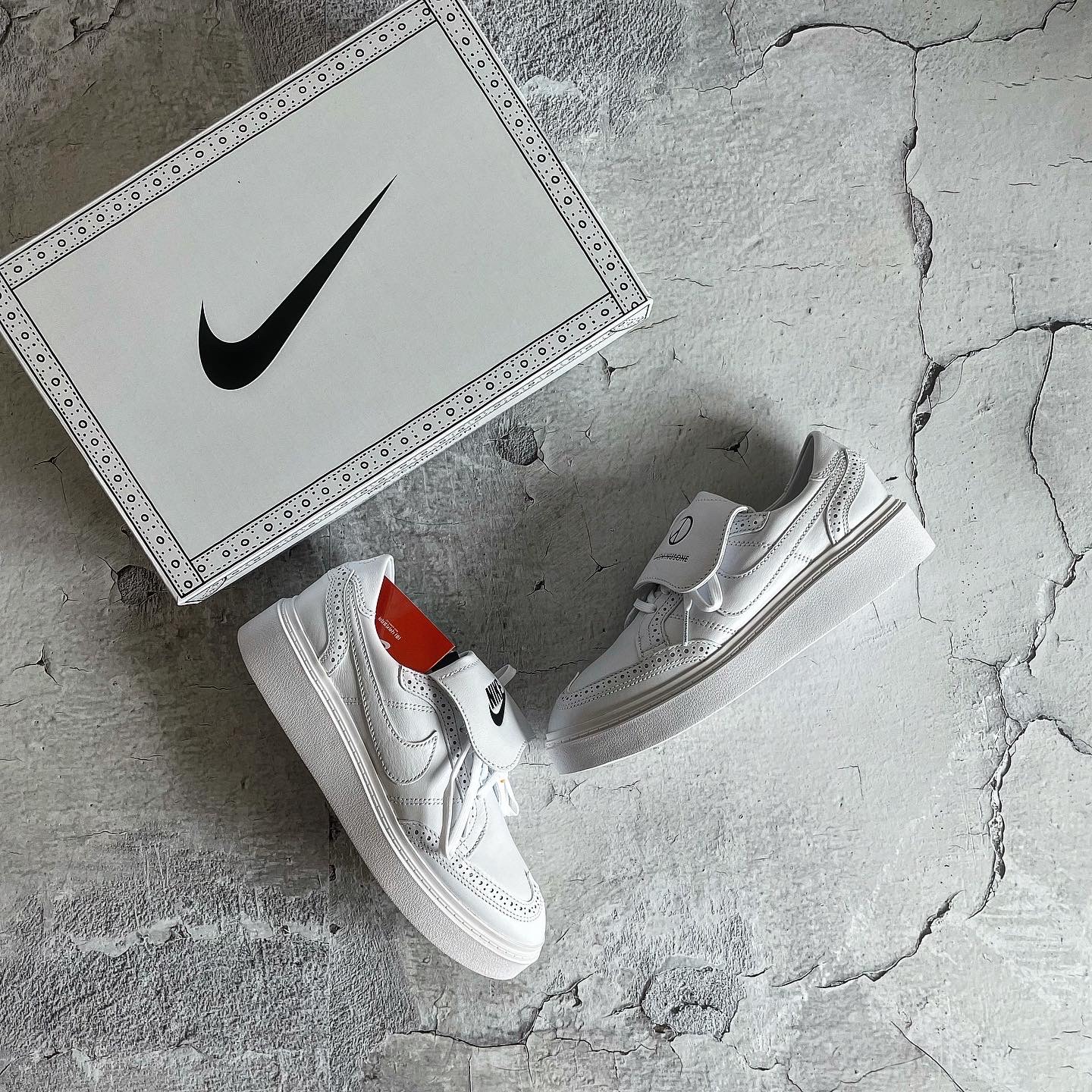 Nike x Peaceminusone Kwondo1 White 착용 스타일 - 1