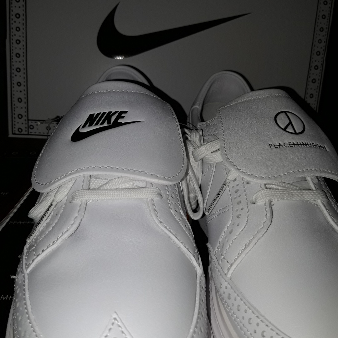 Nike x Peaceminusone Kwondo1 White 착용 스타일 - 2