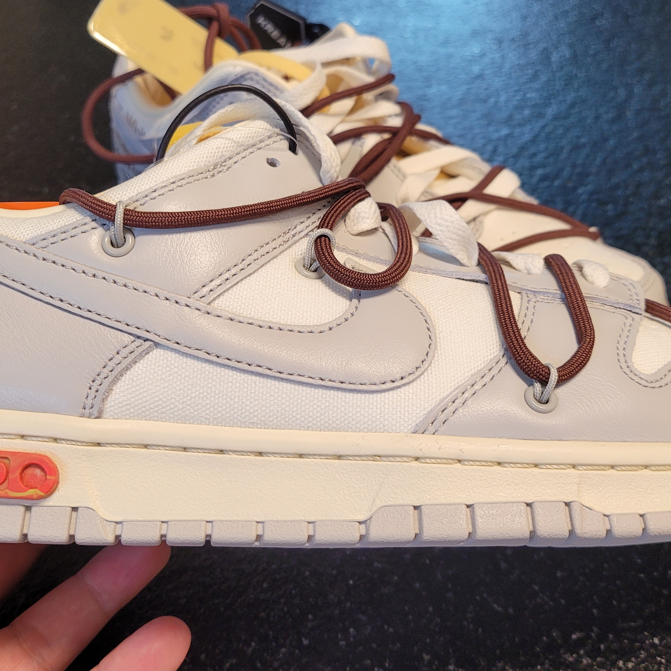 Nike x Off-White Dunk Low The 50 - Lot 46 착용 스타일 - 2