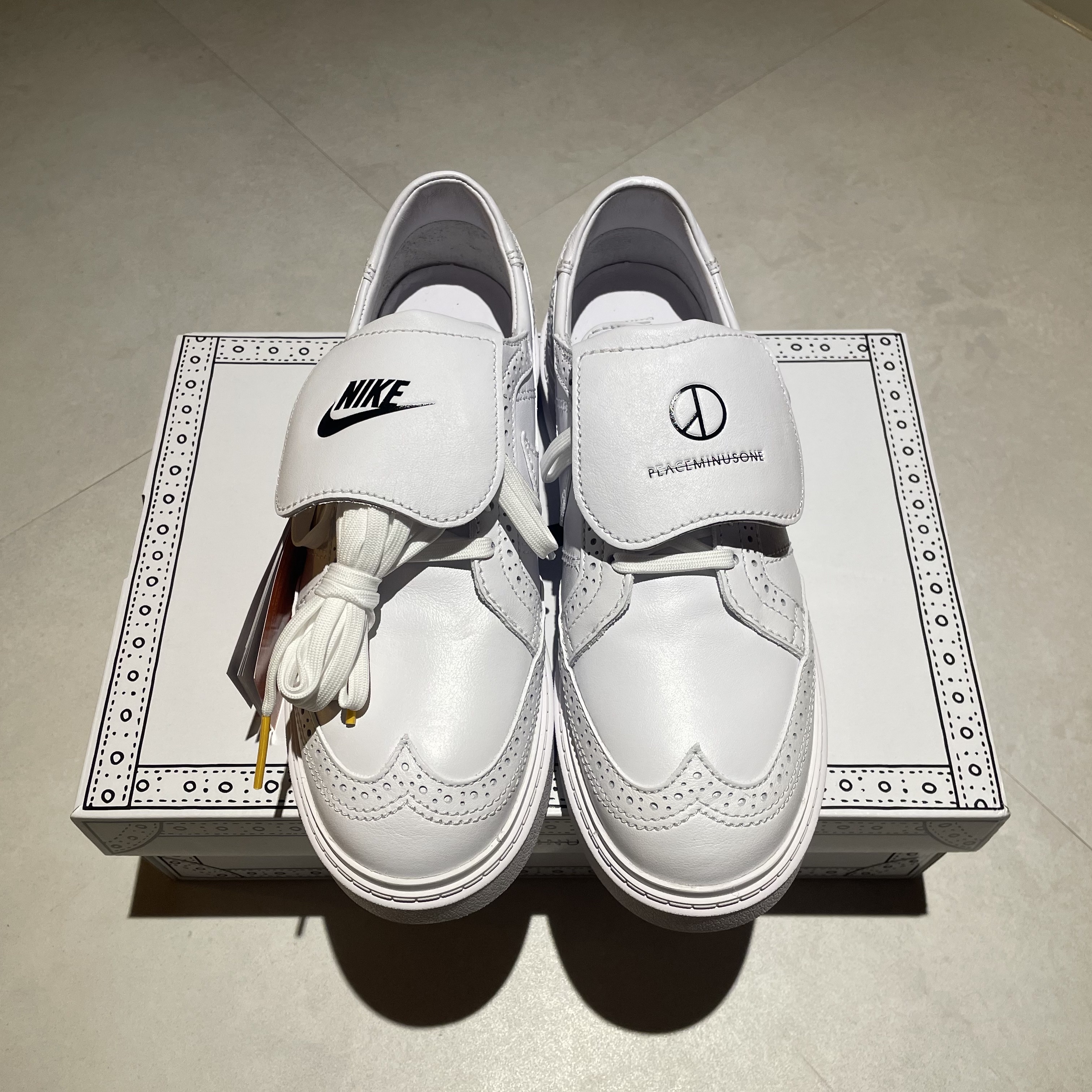 Nike x Peaceminusone Kwondo1 White 착용 스타일