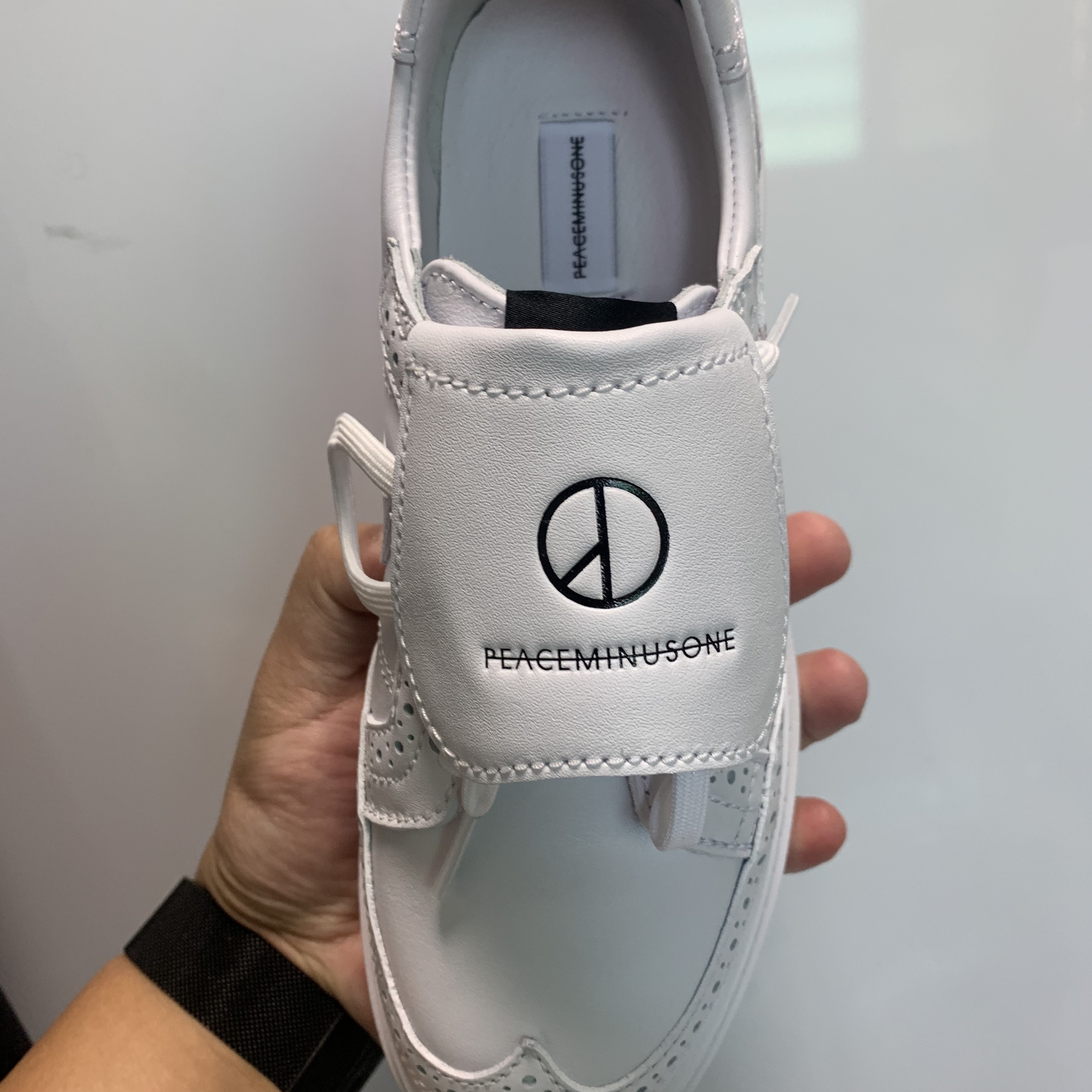 Nike x Peaceminusone Kwondo1 White 착용 스타일 - 4