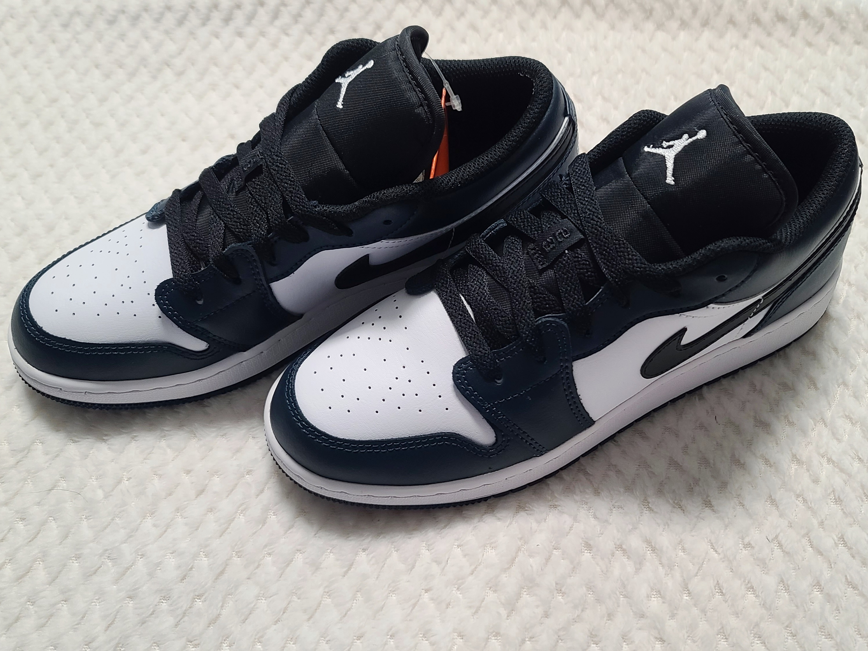 (GS) Jordan 1 Low Armory Navy 착용 스타일 - 3