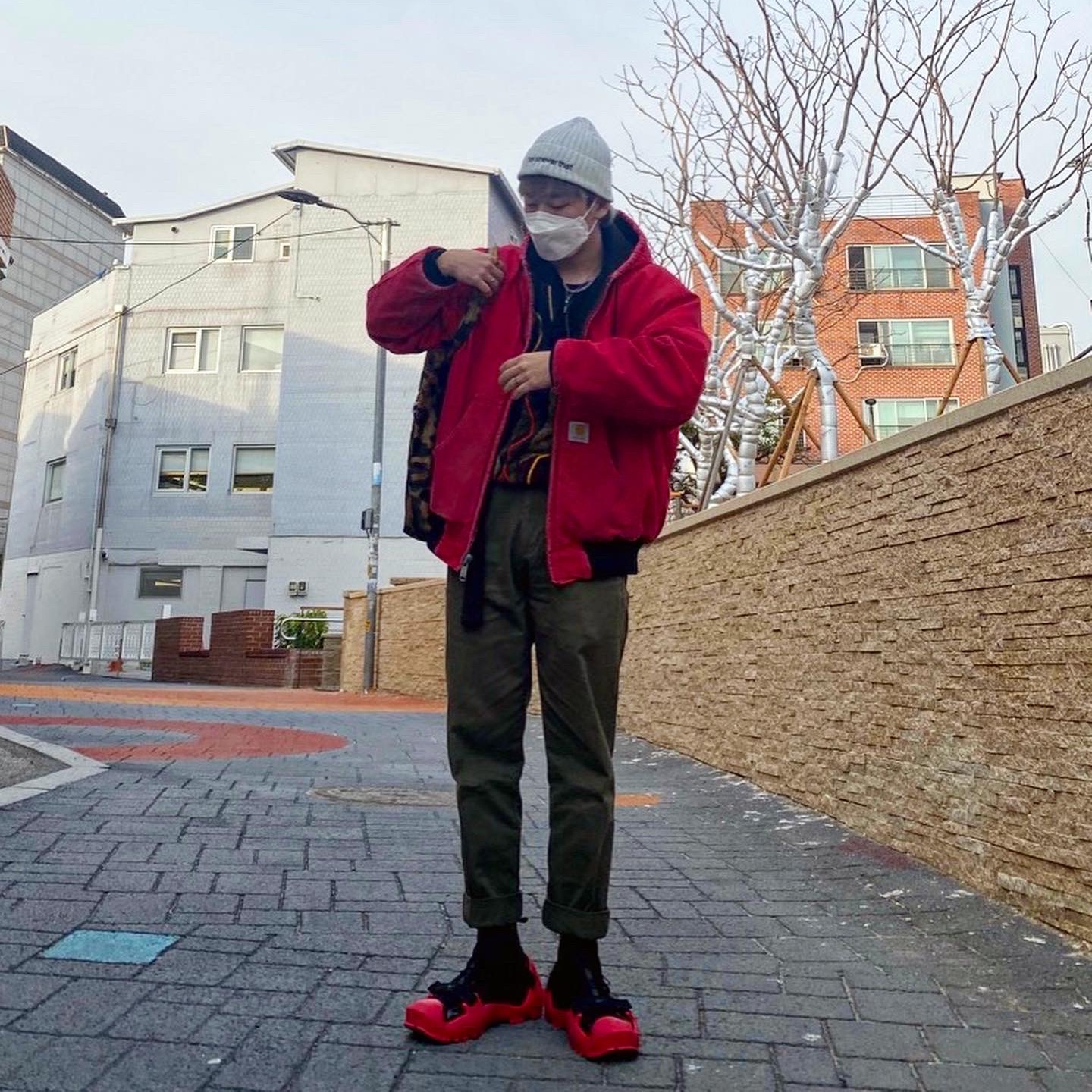 Nike x Matthew M Williams Free TR 3 SP Bred 착용 스타일