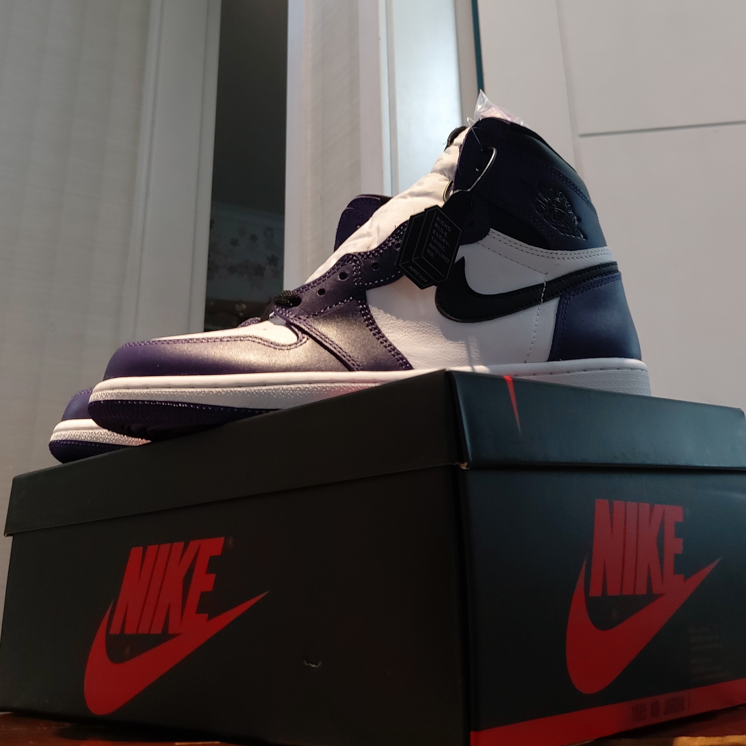Jordan 1 Retro High OG Court Purple 2020 착용 스타일
