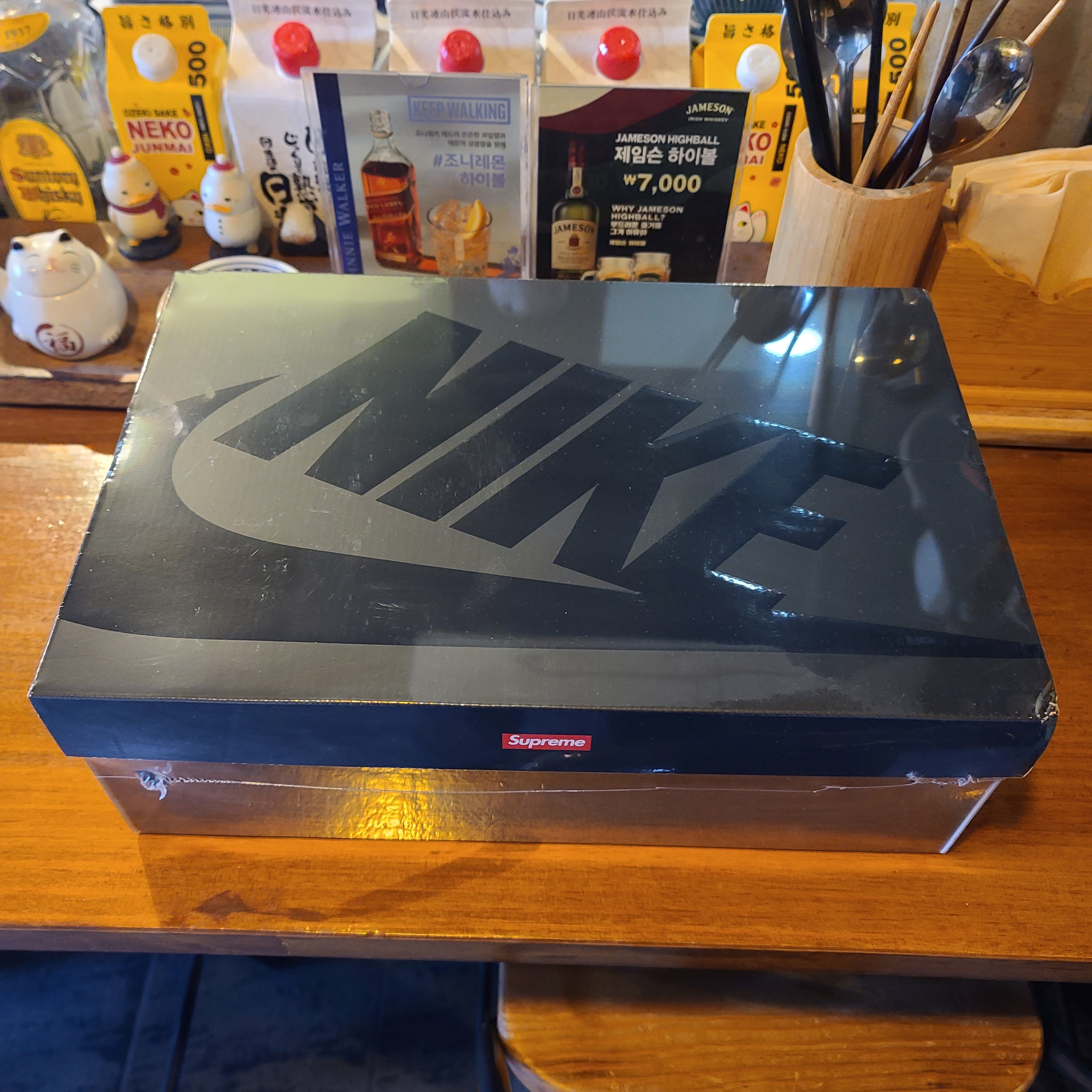 Nike x Supreme Air Force 1 Low Flax 착용 스타일 - 4