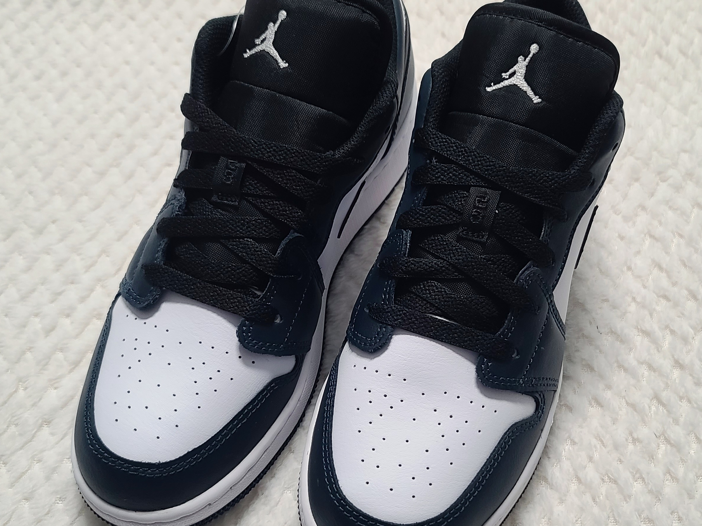 (GS) Jordan 1 Low Armory Navy 착용 스타일 - 1