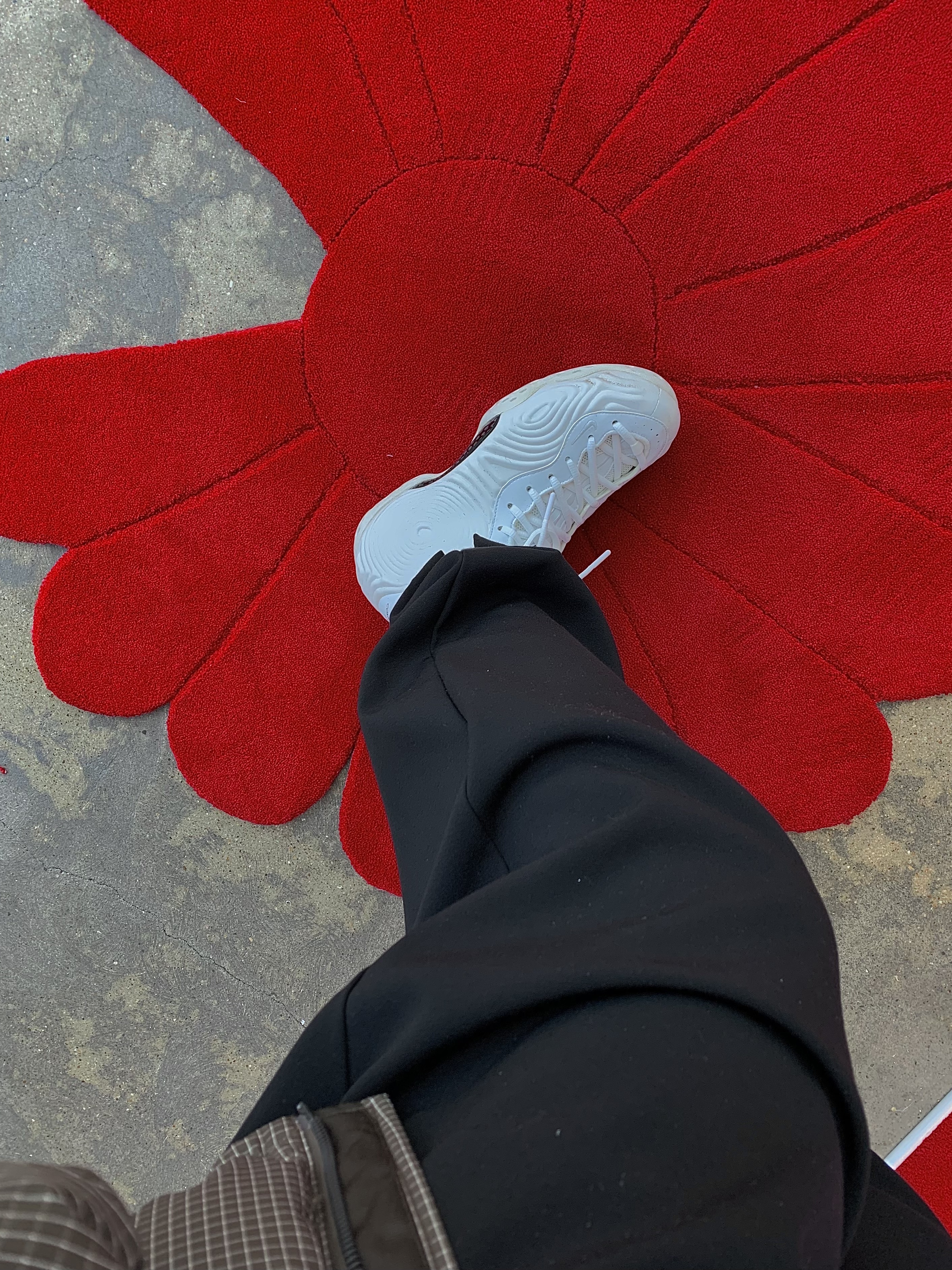 Nike x Comme des Garcons Homme Plus Air Foamposite One White 착용 스타일