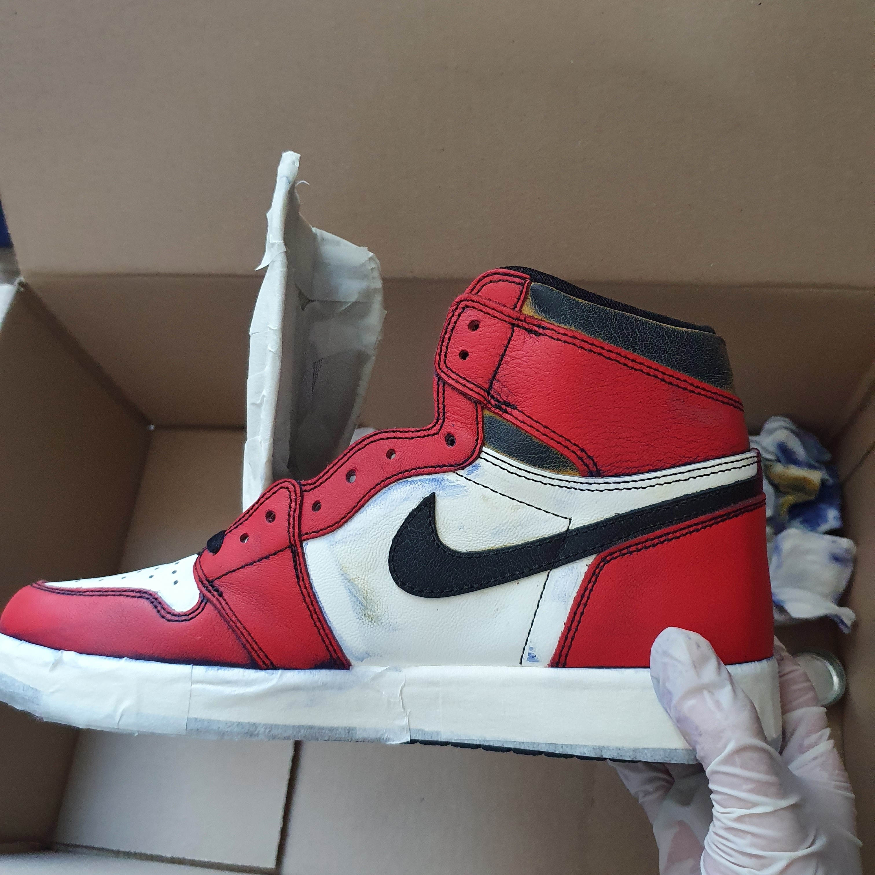 Jordan 1 Retro High OG Defiant SB LA to Chicago 착용 스타일 - 2