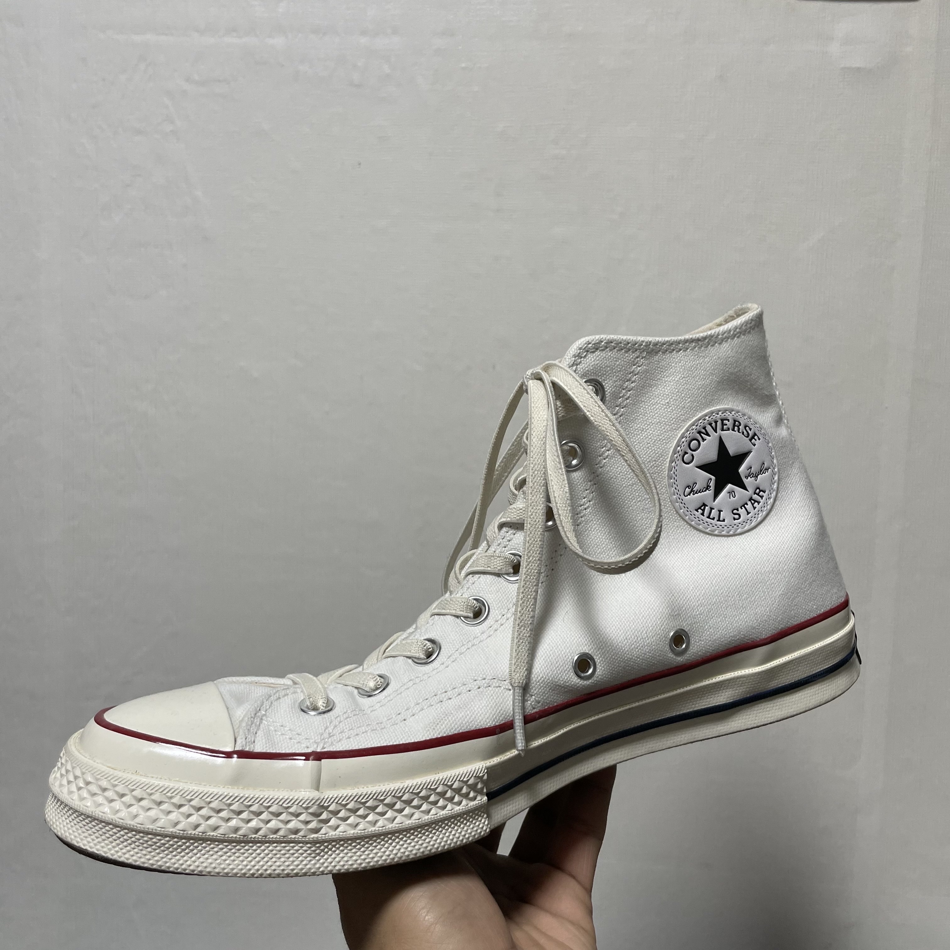 Converse Chuck 70 High Vintage Canvas White 착용 스타일