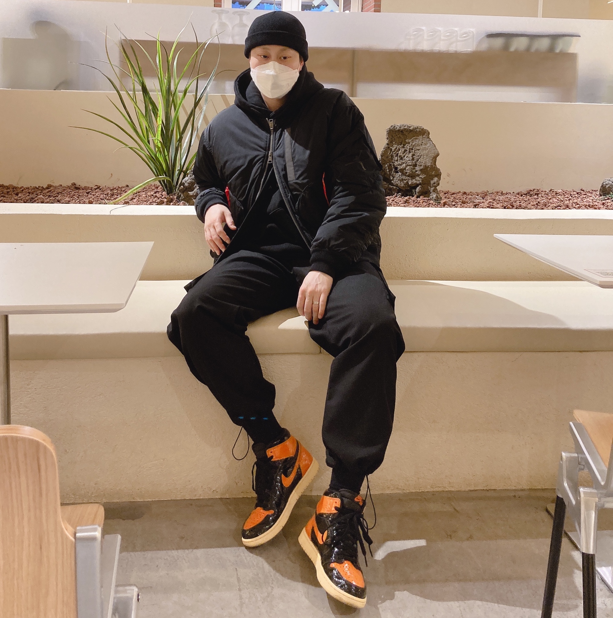 Jordan 1 Retro High Shattered Backboard 3.0 착용 스타일 - 3