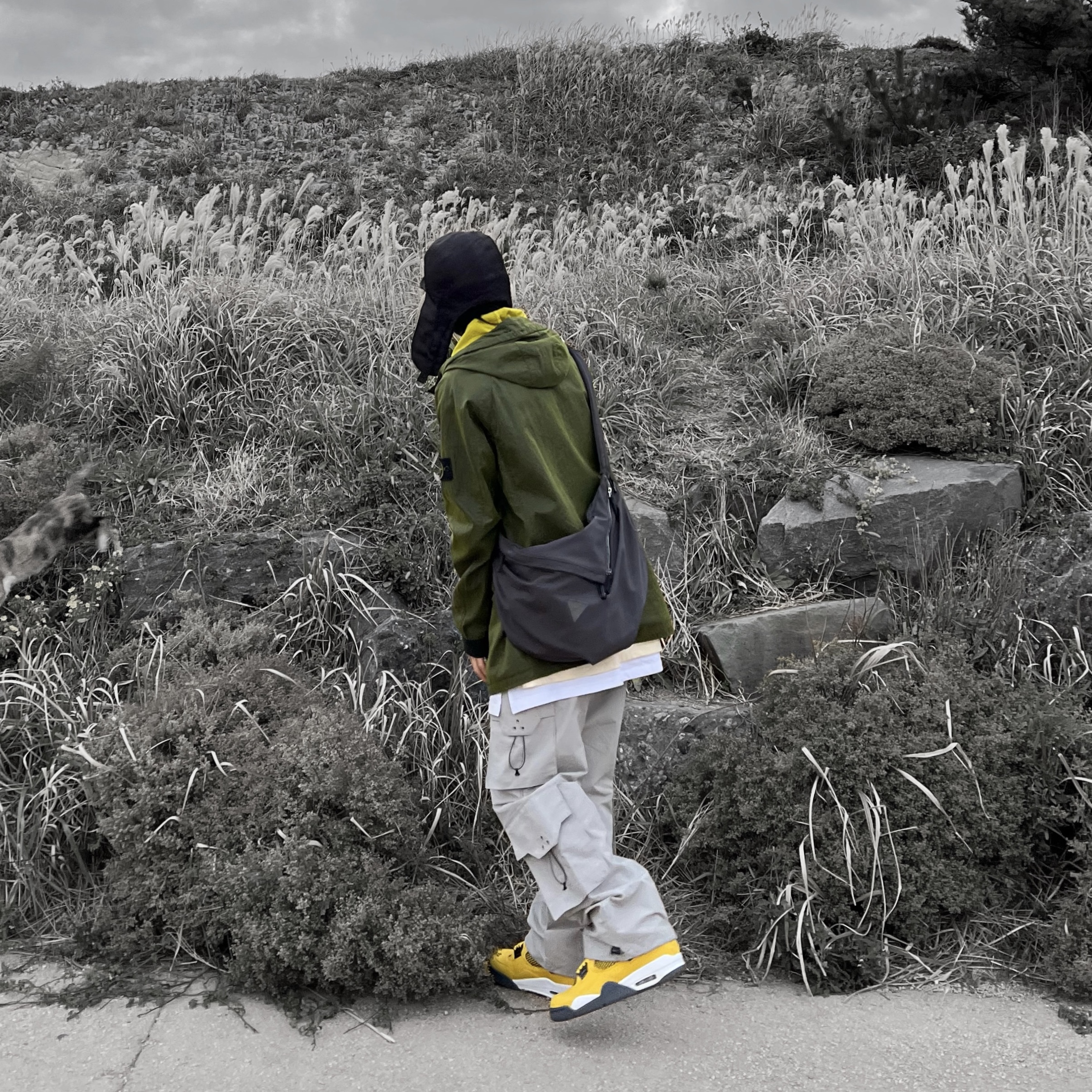 Jordan 4 Retro Tour Yellow 착용 스타일