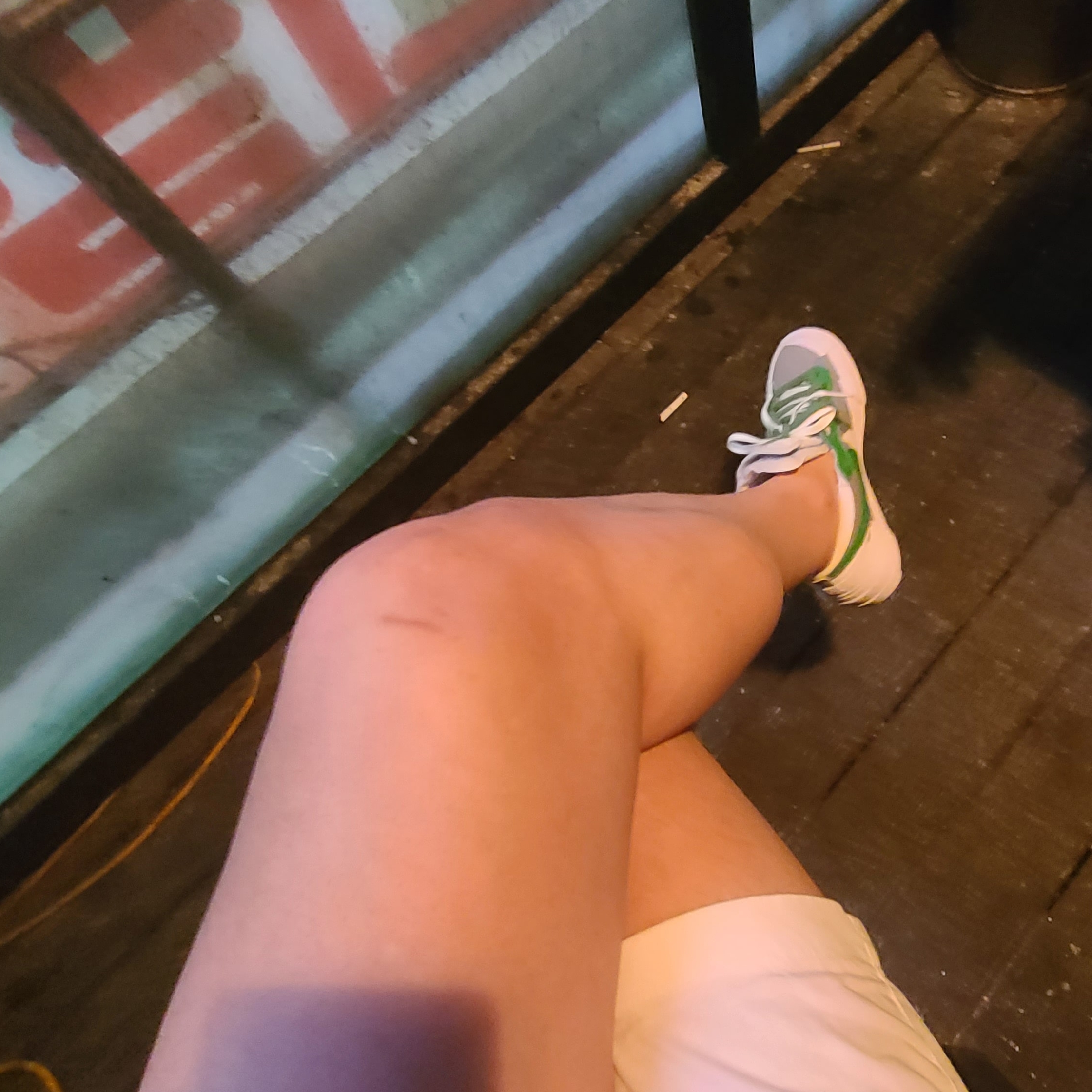 Nike x Sacai Blazer Low Classic Green 착용 스타일